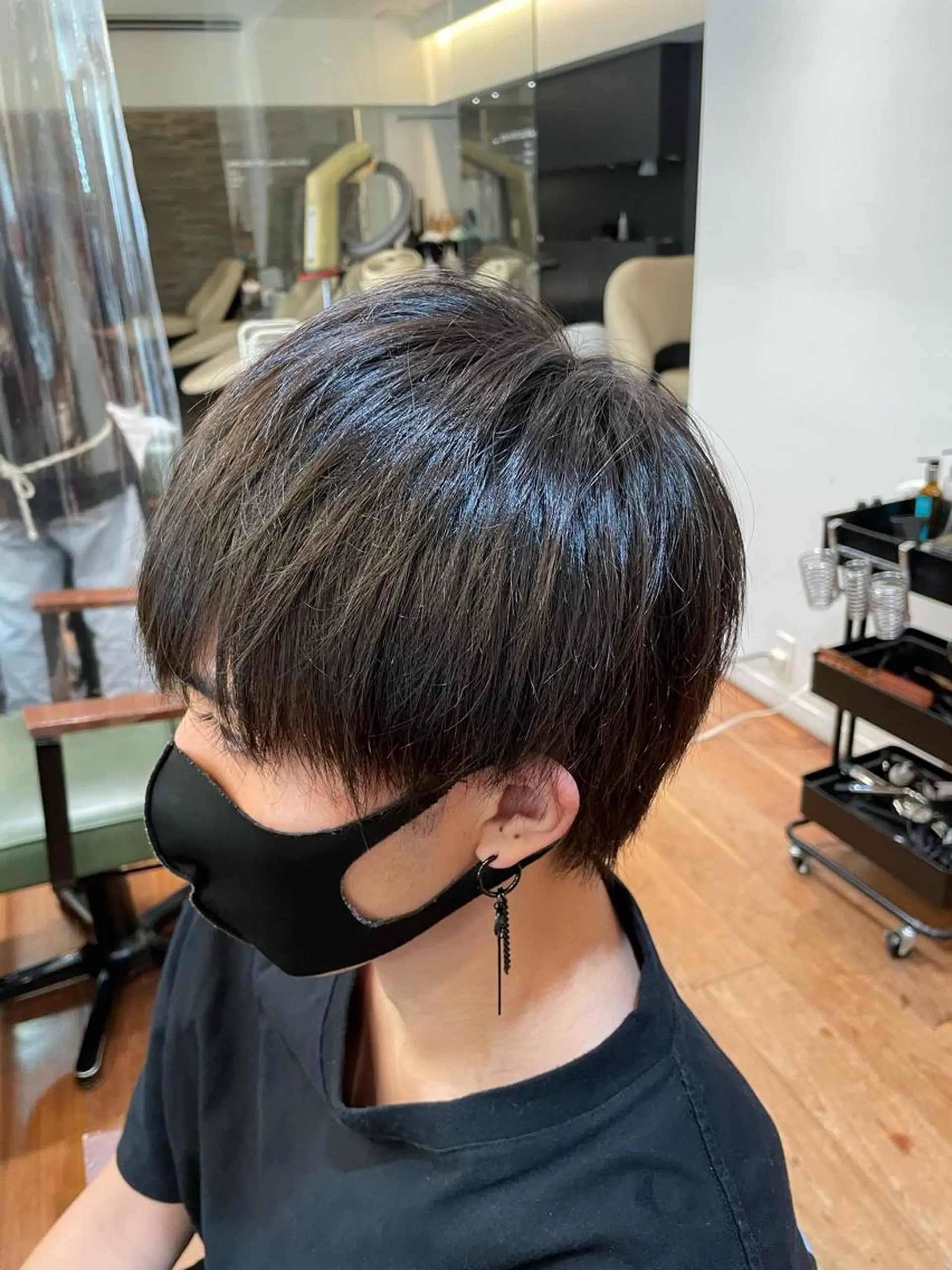 メンズ メンズウルフカット ウルフカット 徳永涼太郎 SORA麻布十番のヘアスタイル