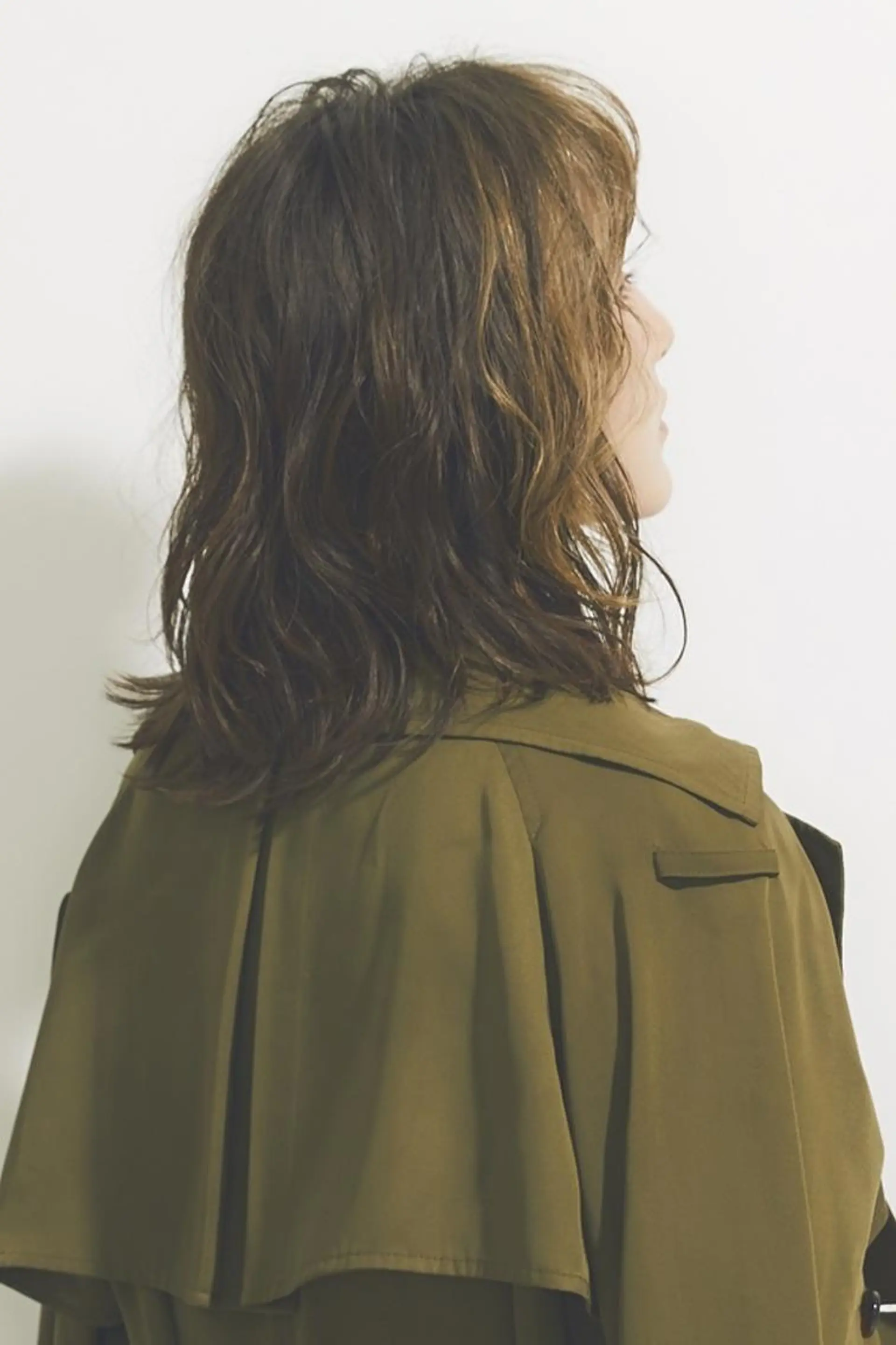 セミロング パーマ 橋口 晃典のヘアスタイル