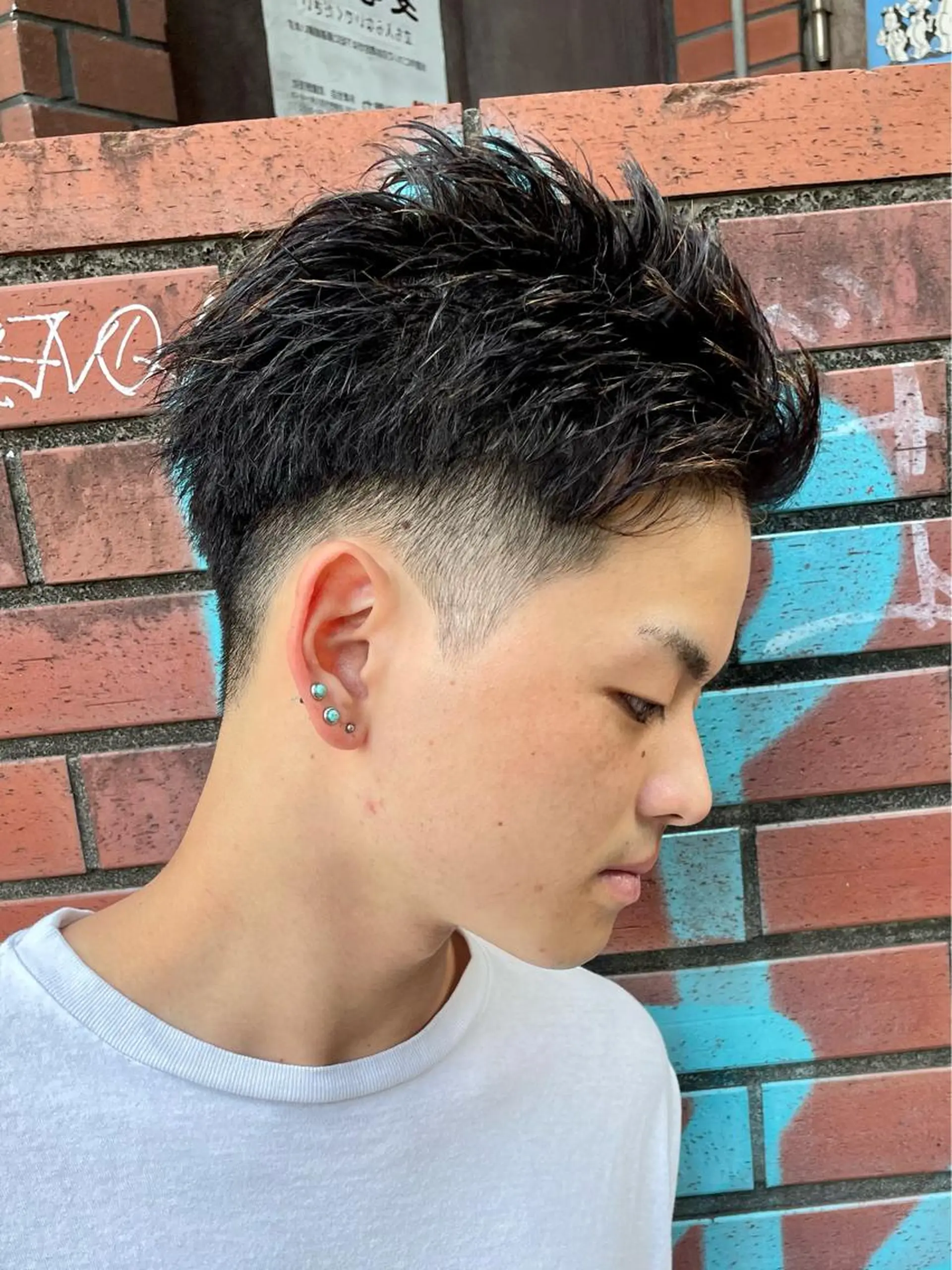 ショート メンズ mens骨格矯正/ 理論パーマ/yuyaのヘアスタイル