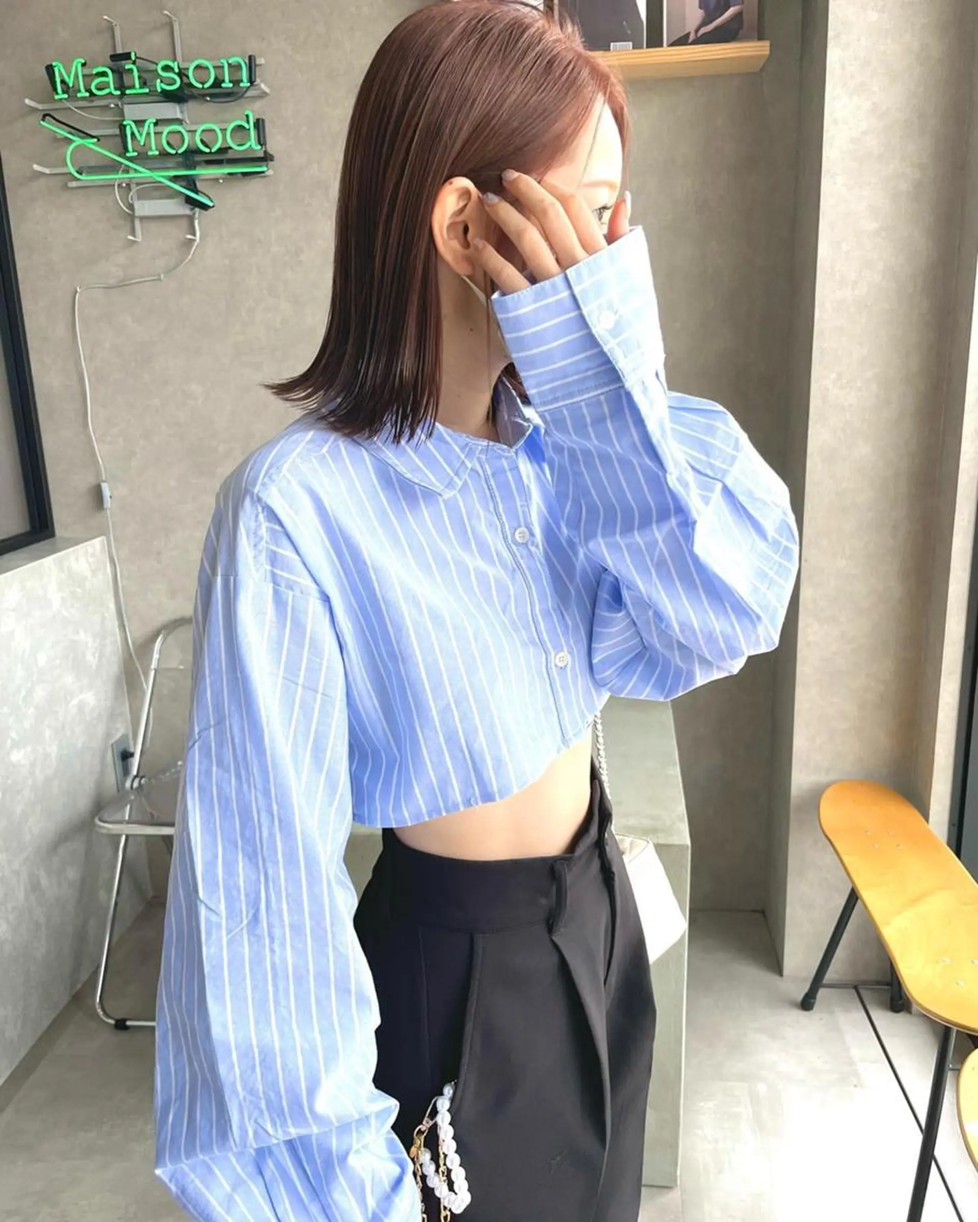 ショート ボブ ショートヘア 河原 亮のヘアスタイル