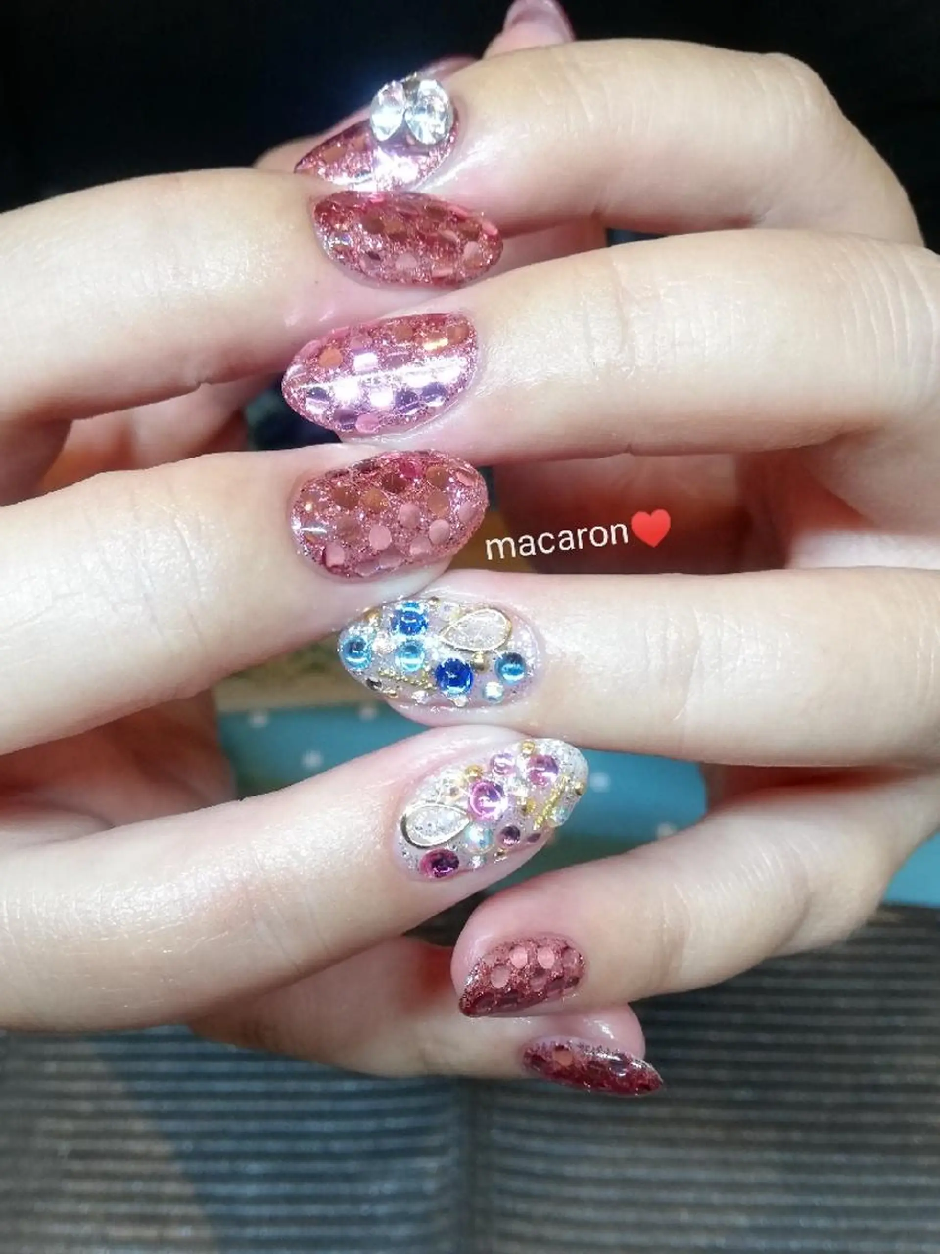 ネイル nail salon macaron のネイルデザイン