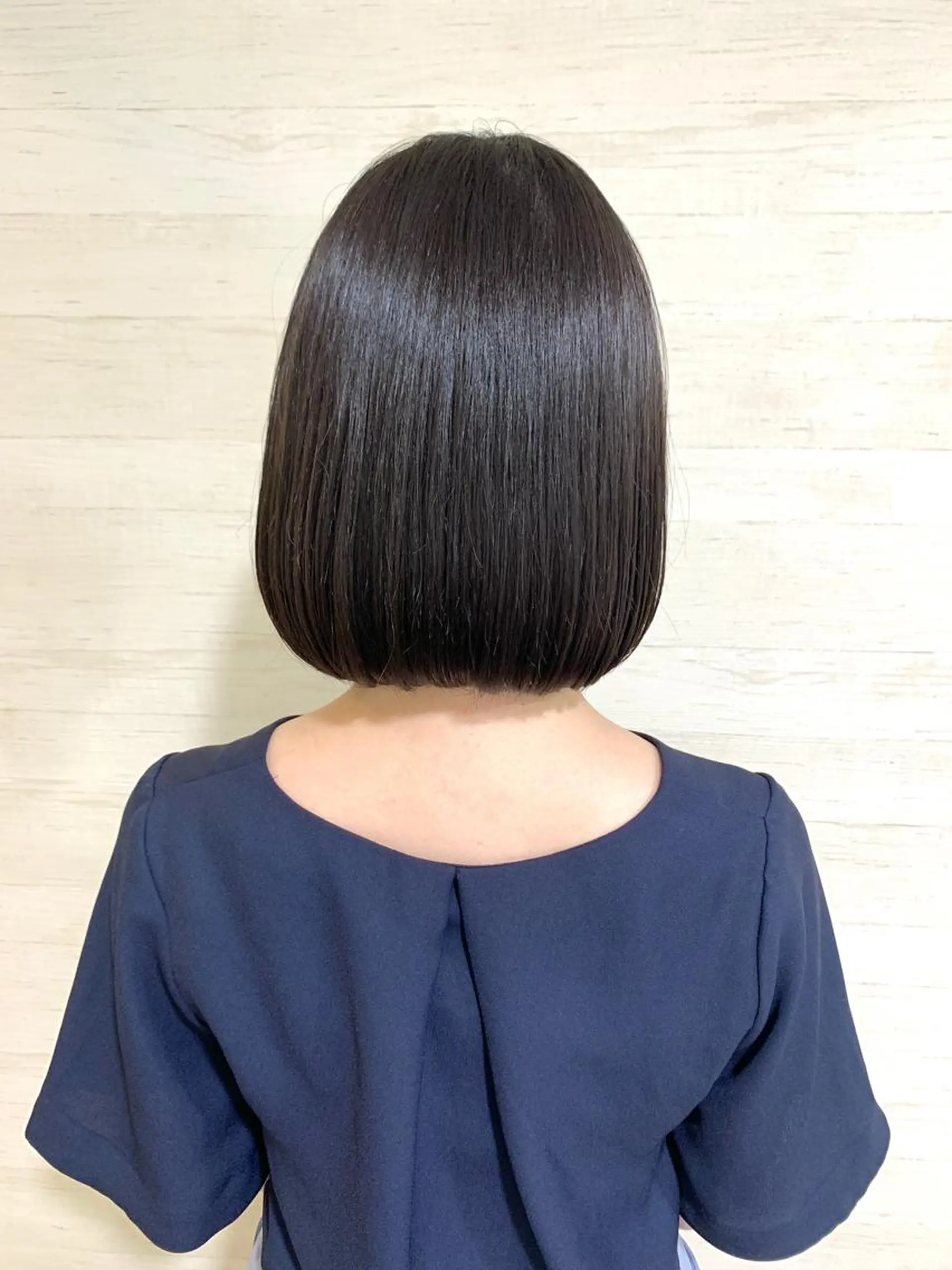 ミディアム カラー イルミナカラー ボブ カット ヘアカラー タジマ ヤスヒサのヘアスタイル