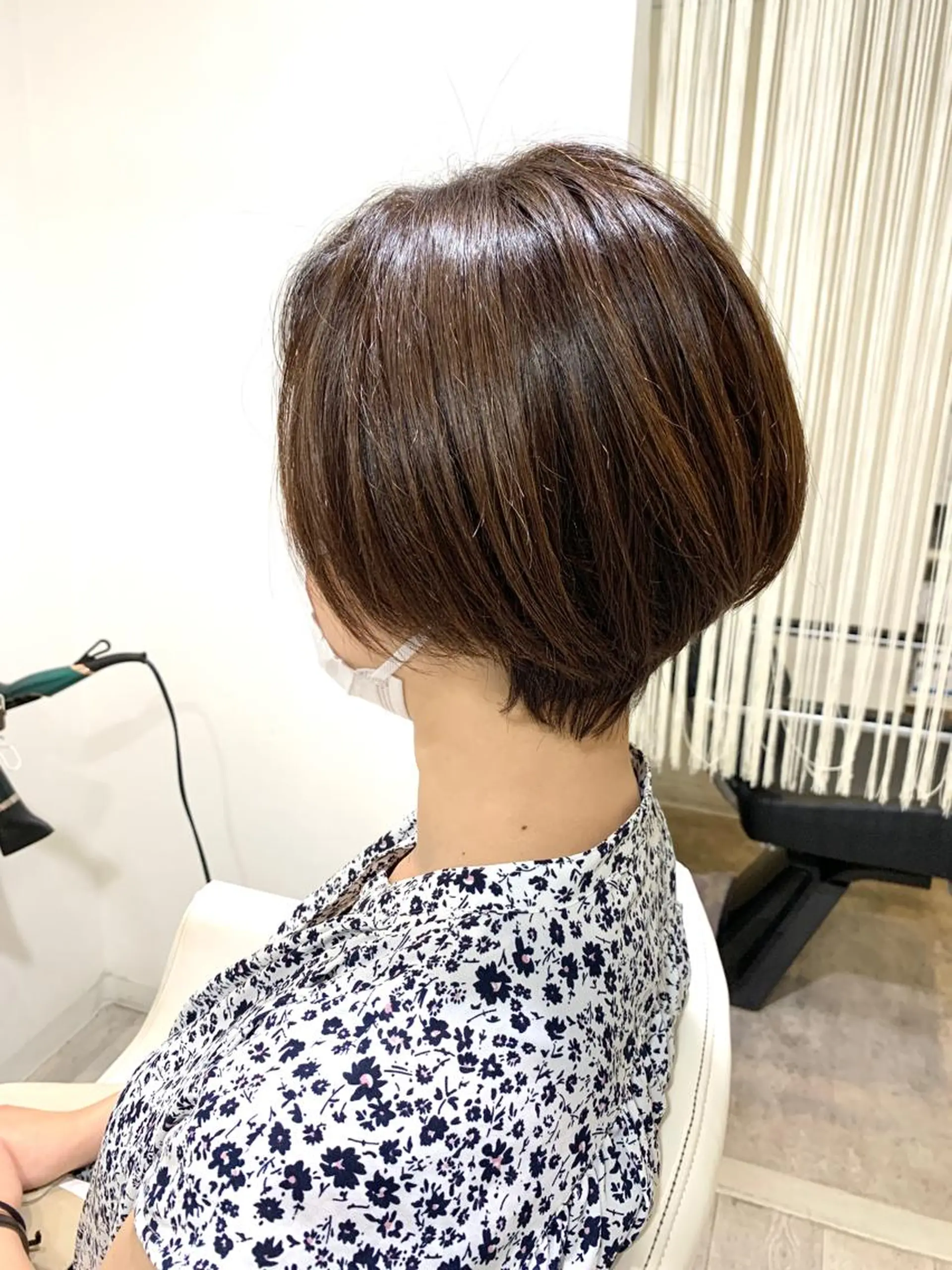 ショート ショートボブ ボブ ショートヘア カット ヘアカラー トリートメント ReMix 新宿店所属・タジマ ヤスヒサのヘアスタイル