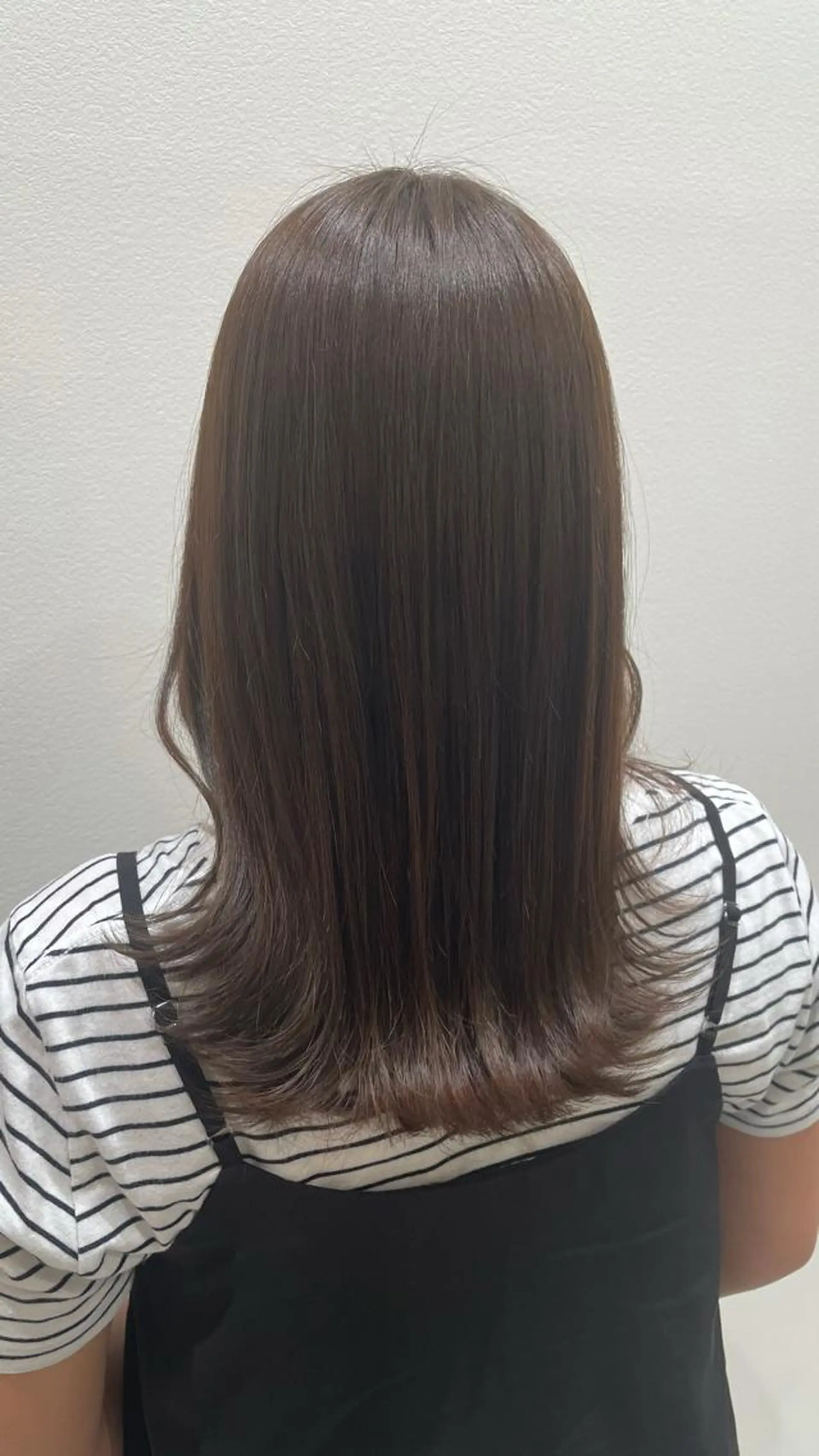 セミロング パーマモデル募集🌈 森脇帆南のヘアスタイル