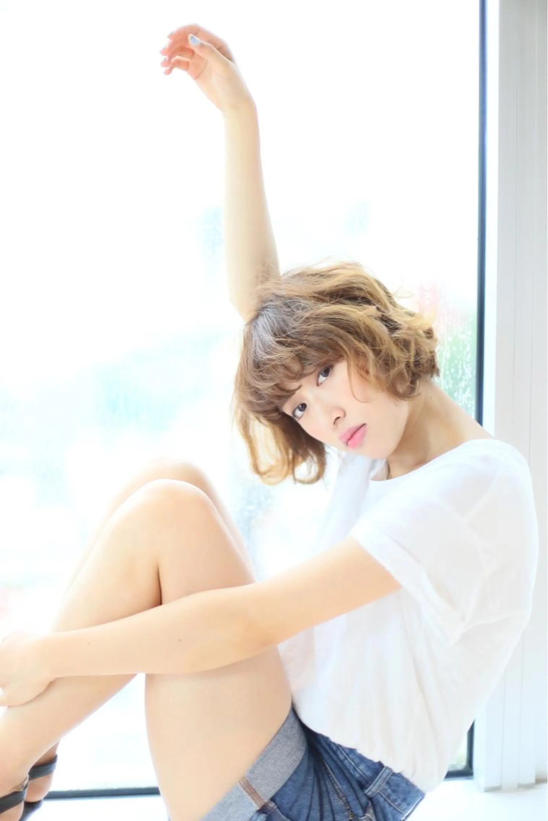 ミディアム 卒業式のヘアスタイル 学生 トリートメント パーマ/ボブ/ 佐々木翔のヘアスタイル