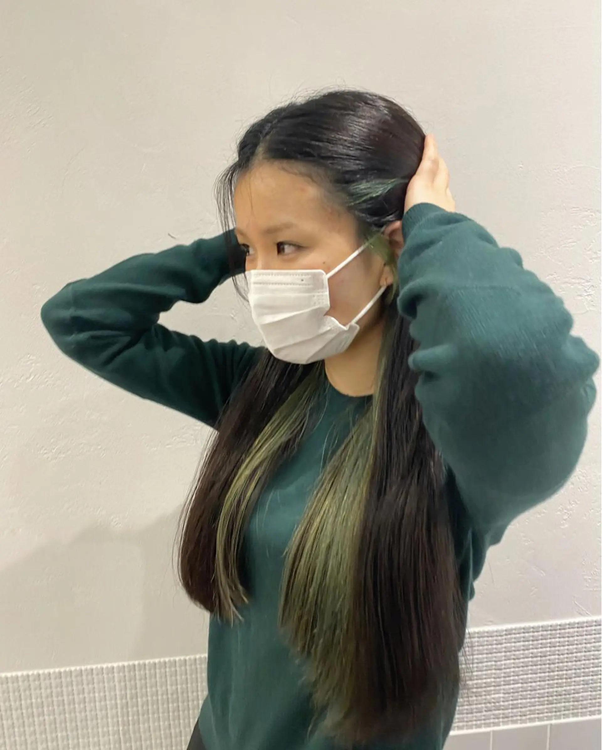 ロング RINOSHORES所属・yume🫧 ハイトーン/ブリーチのヘアスタイル