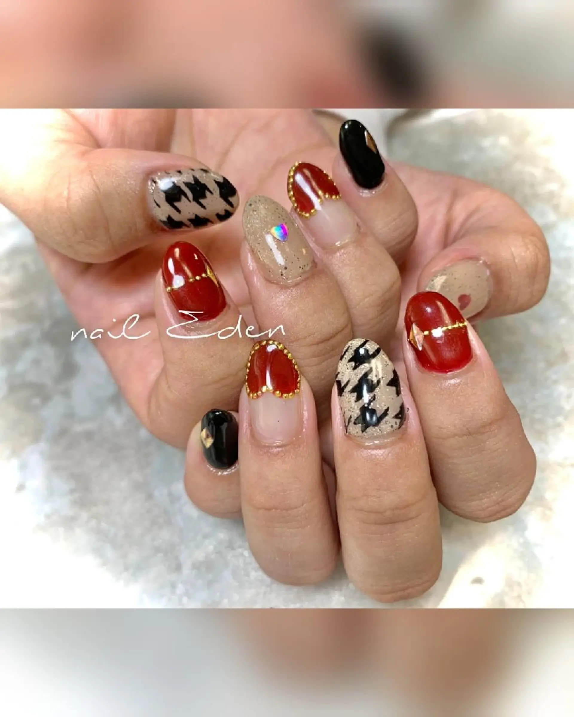 ネイル 持ち込み Eden ♾️のネイルデザイン