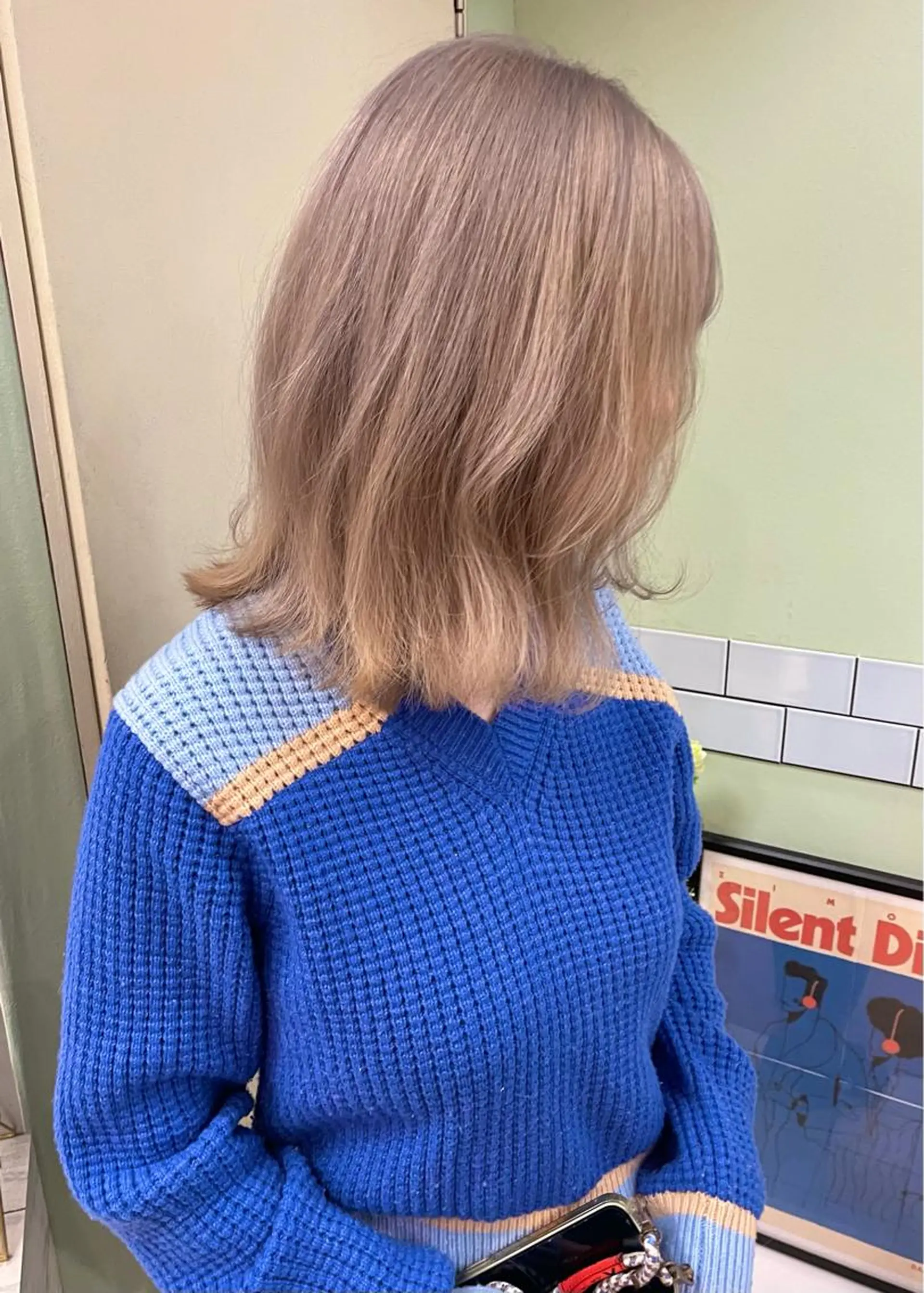 ミディアム カット ヘアカラー トリートメント 田室 和幸のヘアスタイル