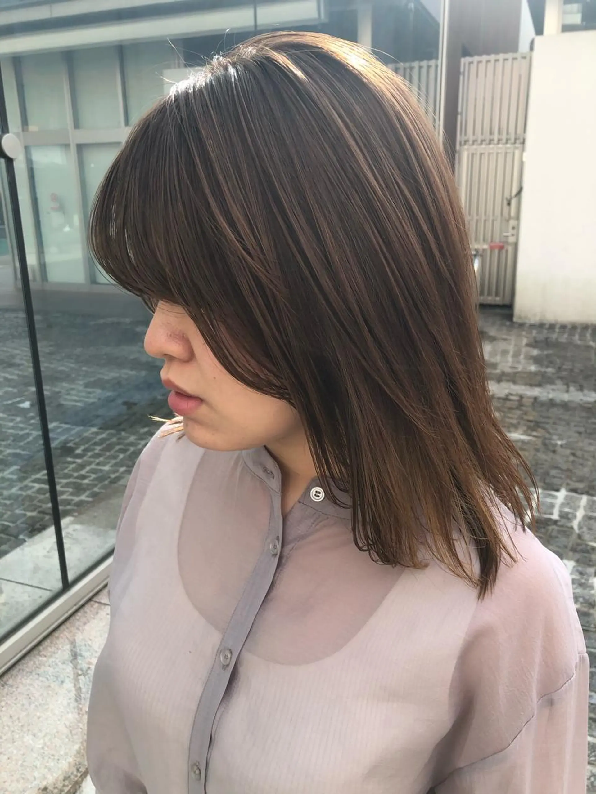 ミディアム 縮毛矯正 [仙台髪質改善]小原 弘之のヘアスタイル