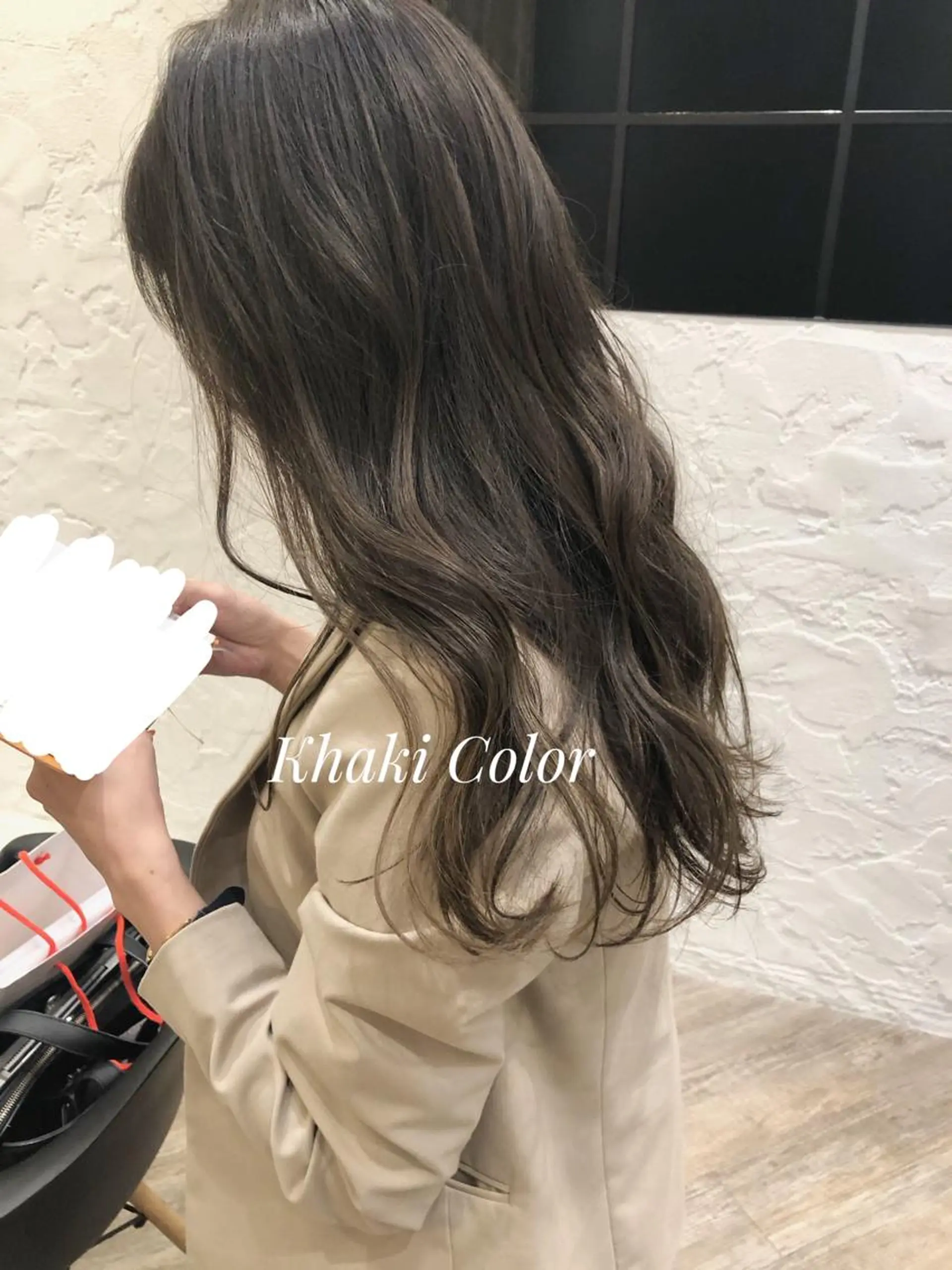 ロング ヘアセット ✨透明感ケアカラー✨ 長野ゆきなのヘアスタイル