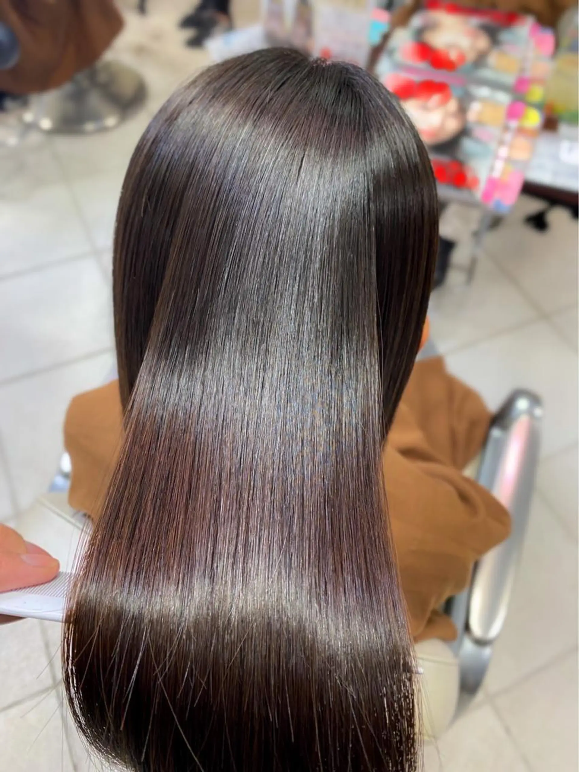 ロング パーマ marron 加瀬のヘアスタイル
