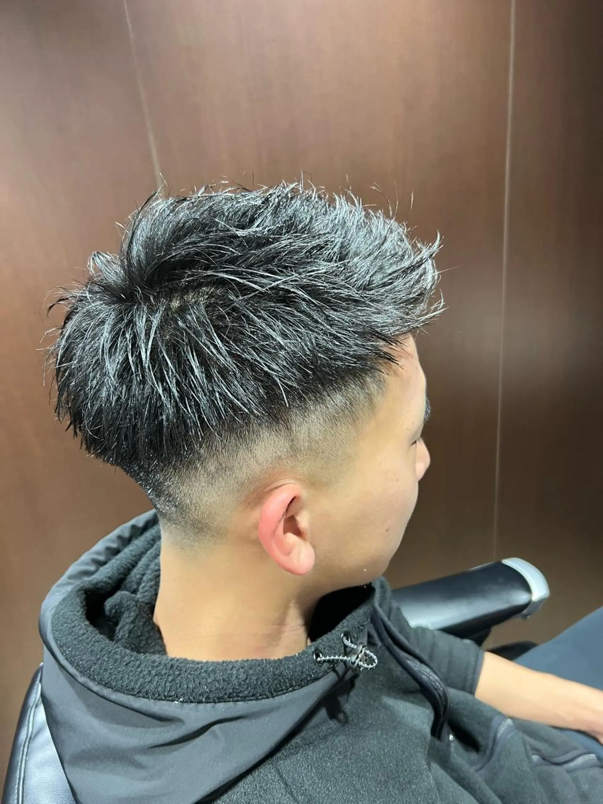 ショート メンズ 大久保 竣太のヘアスタイル