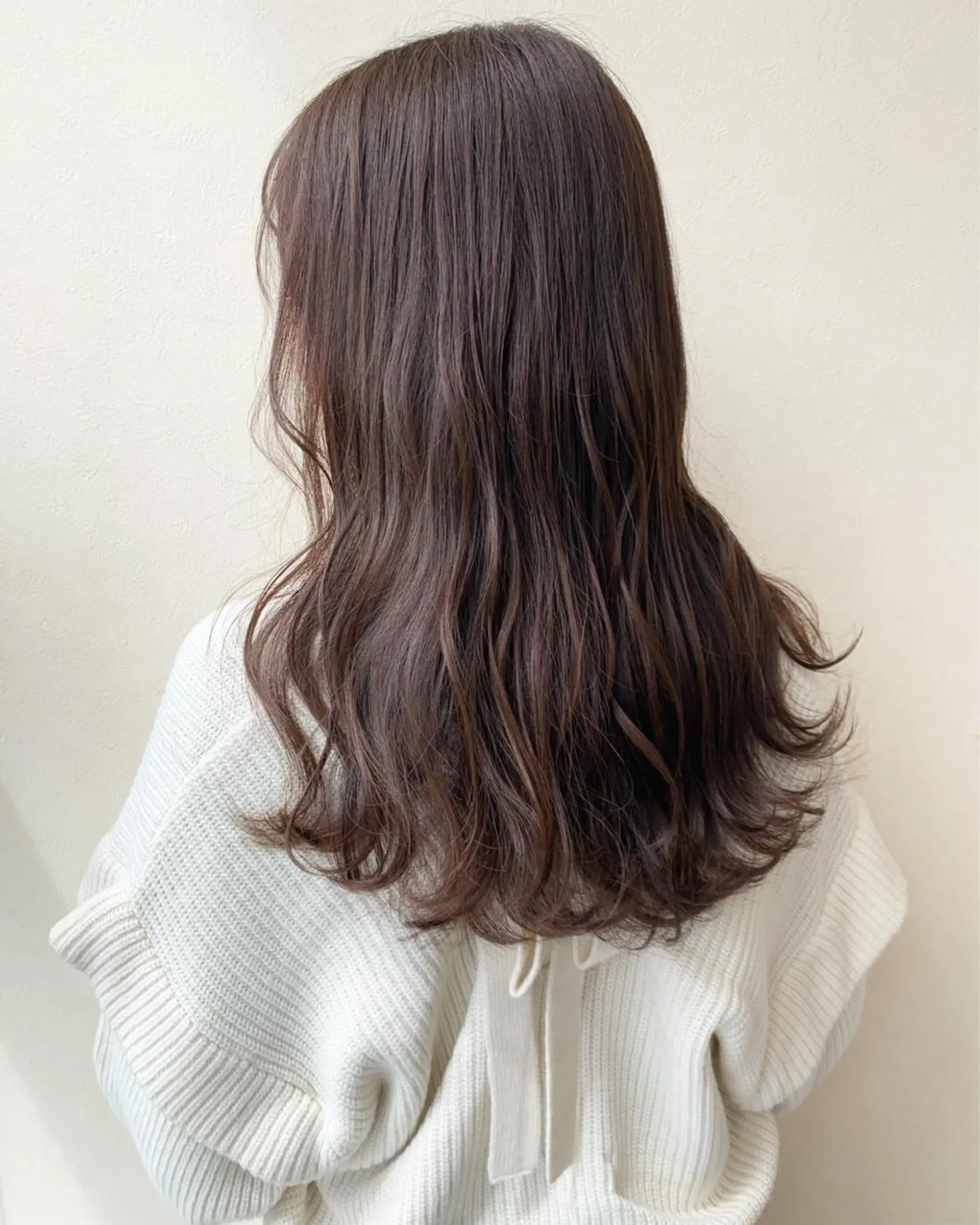 ロング カラー 立川 奈那子のヘアスタイル