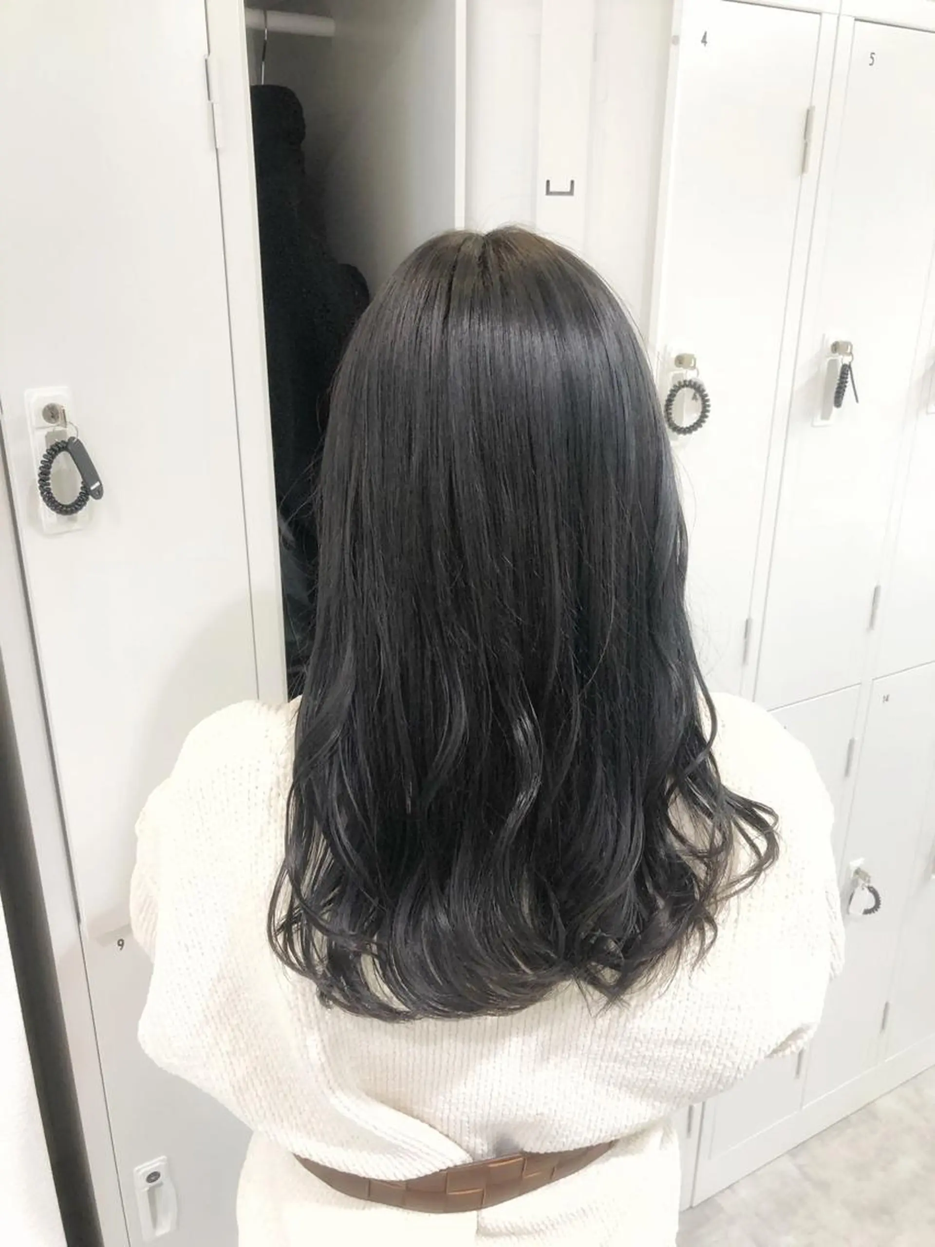 ミディアム カラー collet矢島/ ブリーチ/レイヤーのヘアスタイル