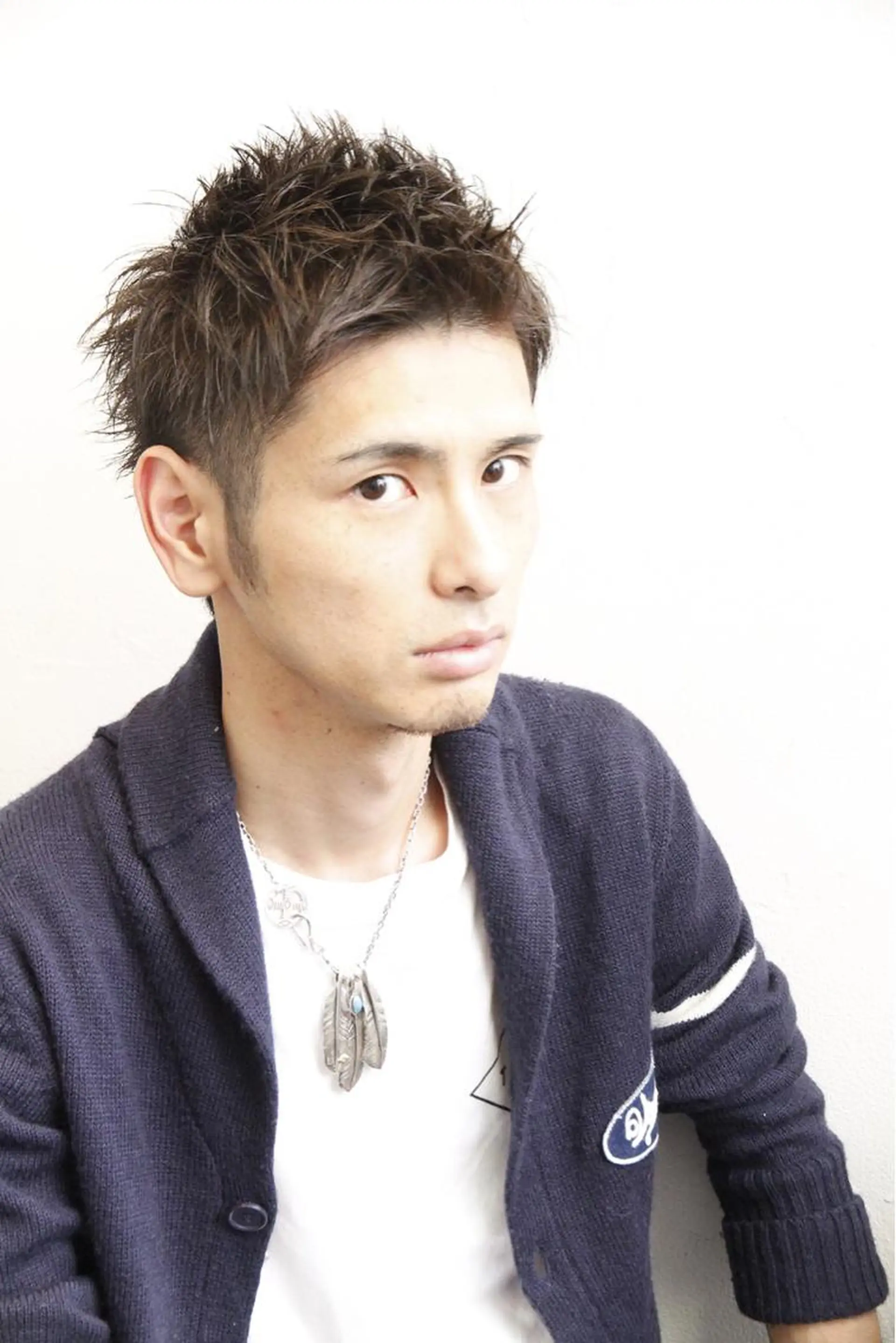 ショート メンズ カット 縮毛矯正 柏メンズカットパーマ NO.1タイチのヘアスタイル