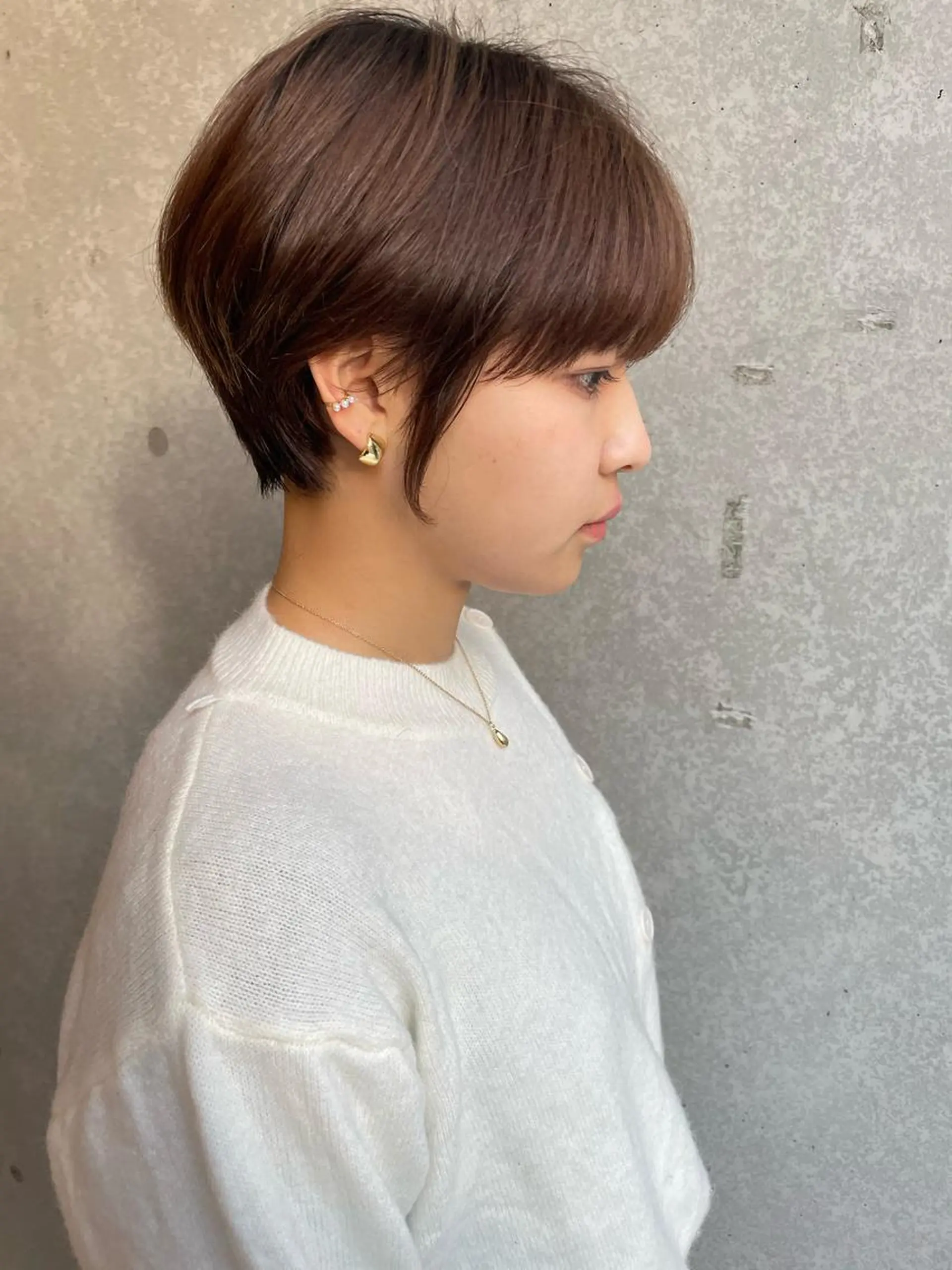 ショート 三鷹で1番ショート ボブをカットする新谷のヘアスタイル