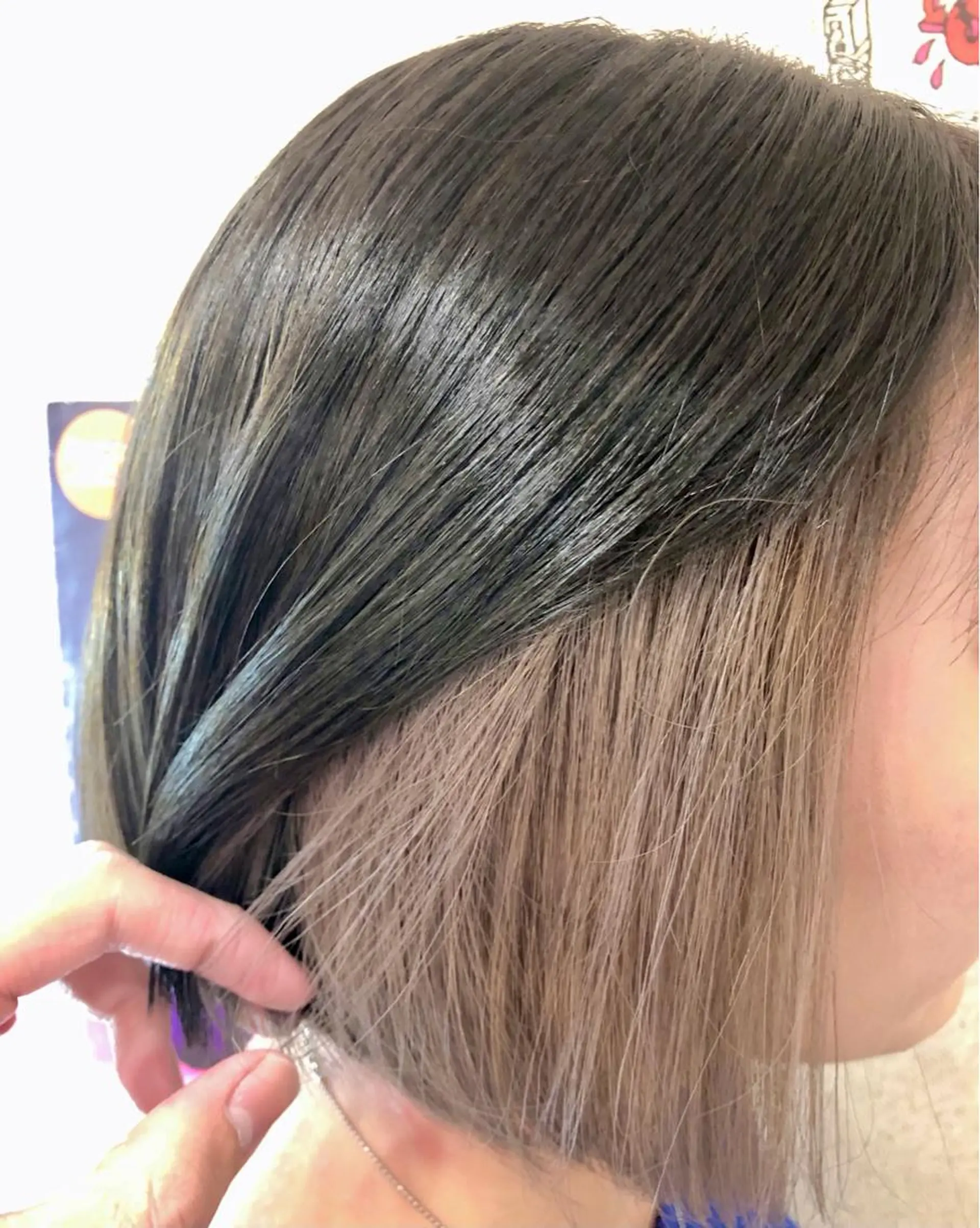 ショート カラー 中島 大聖のヘアスタイル