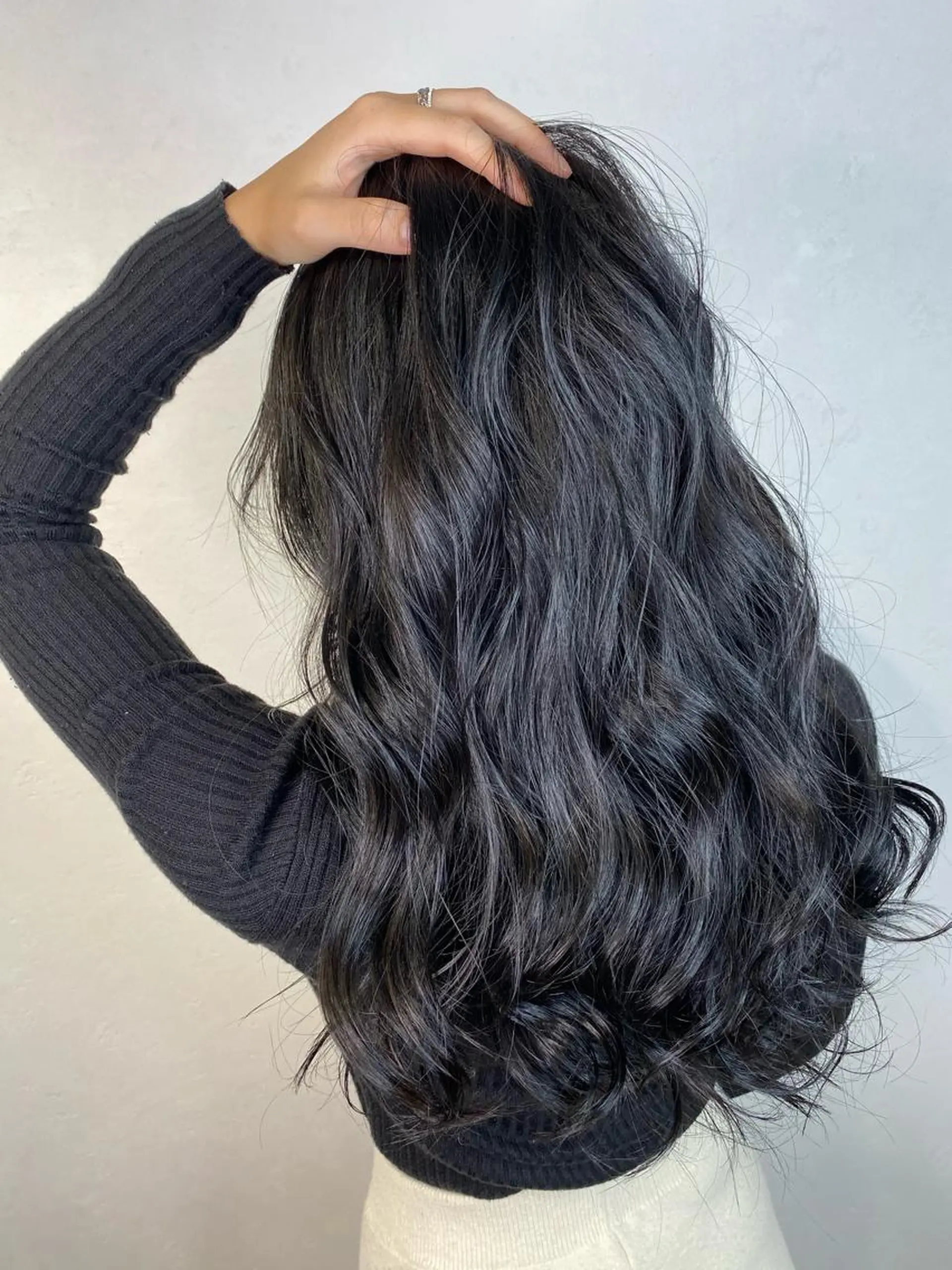 ロング カラー _WHITE 天神店のヘアスタイル