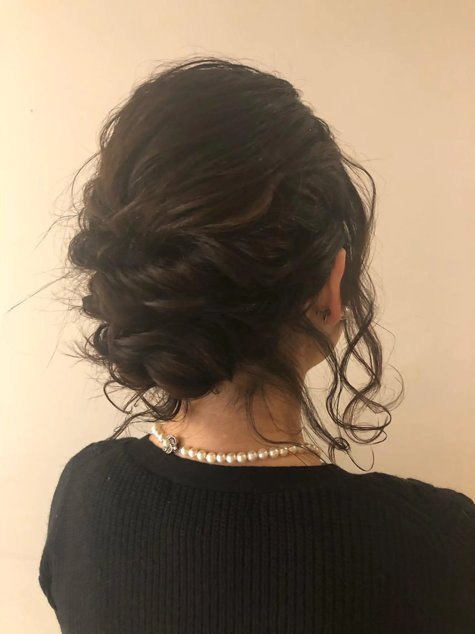 セミロング ヘアアレンジ レイヤーカット✂️ 横浜No1♡下鳥翔子のヘアスタイル