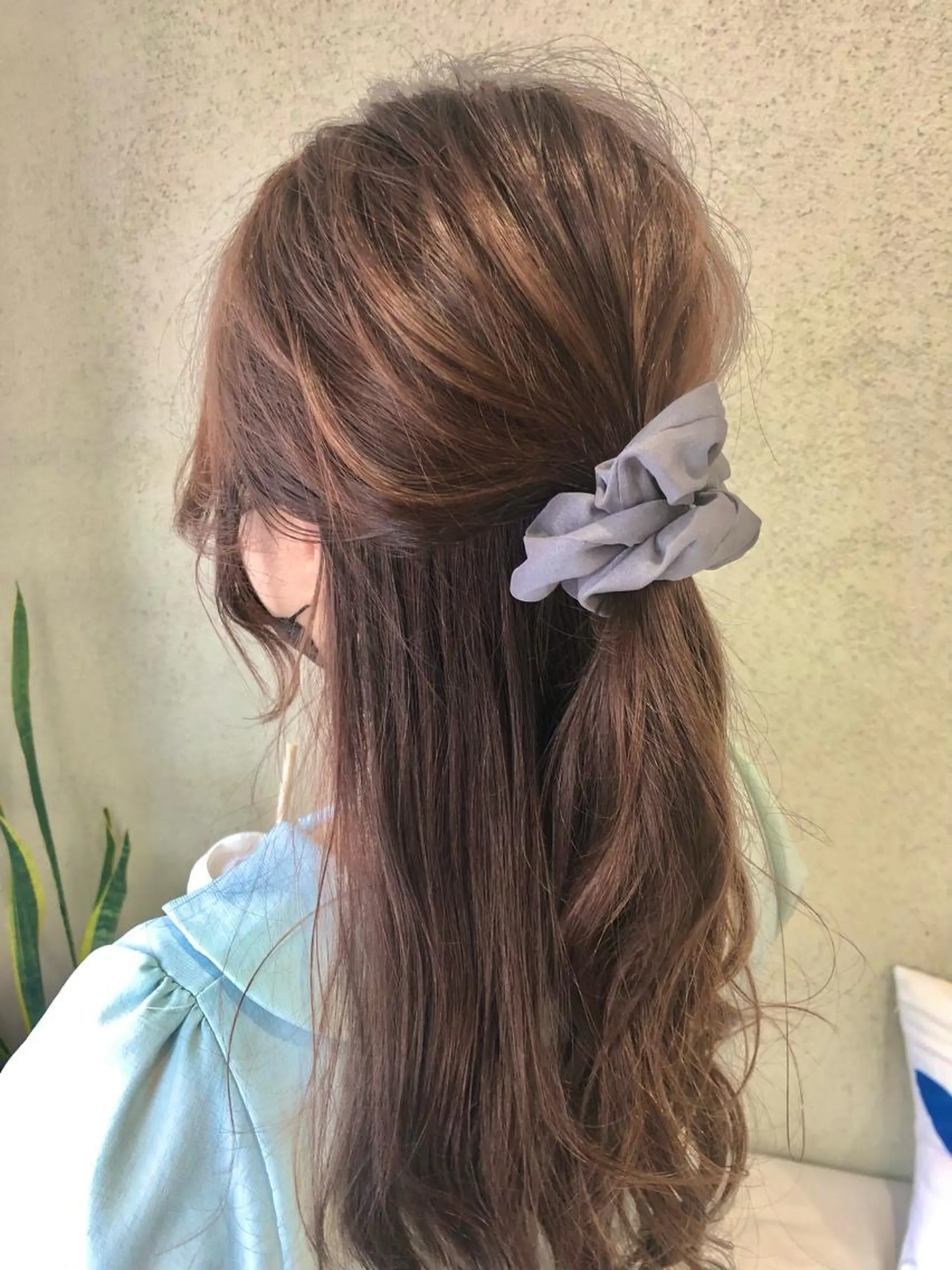 ロング カラー ベージュカラー ブラウンカラー ブラウンベージュ ヘアカラー トリートメント 阿部 美咲のヘアスタイル