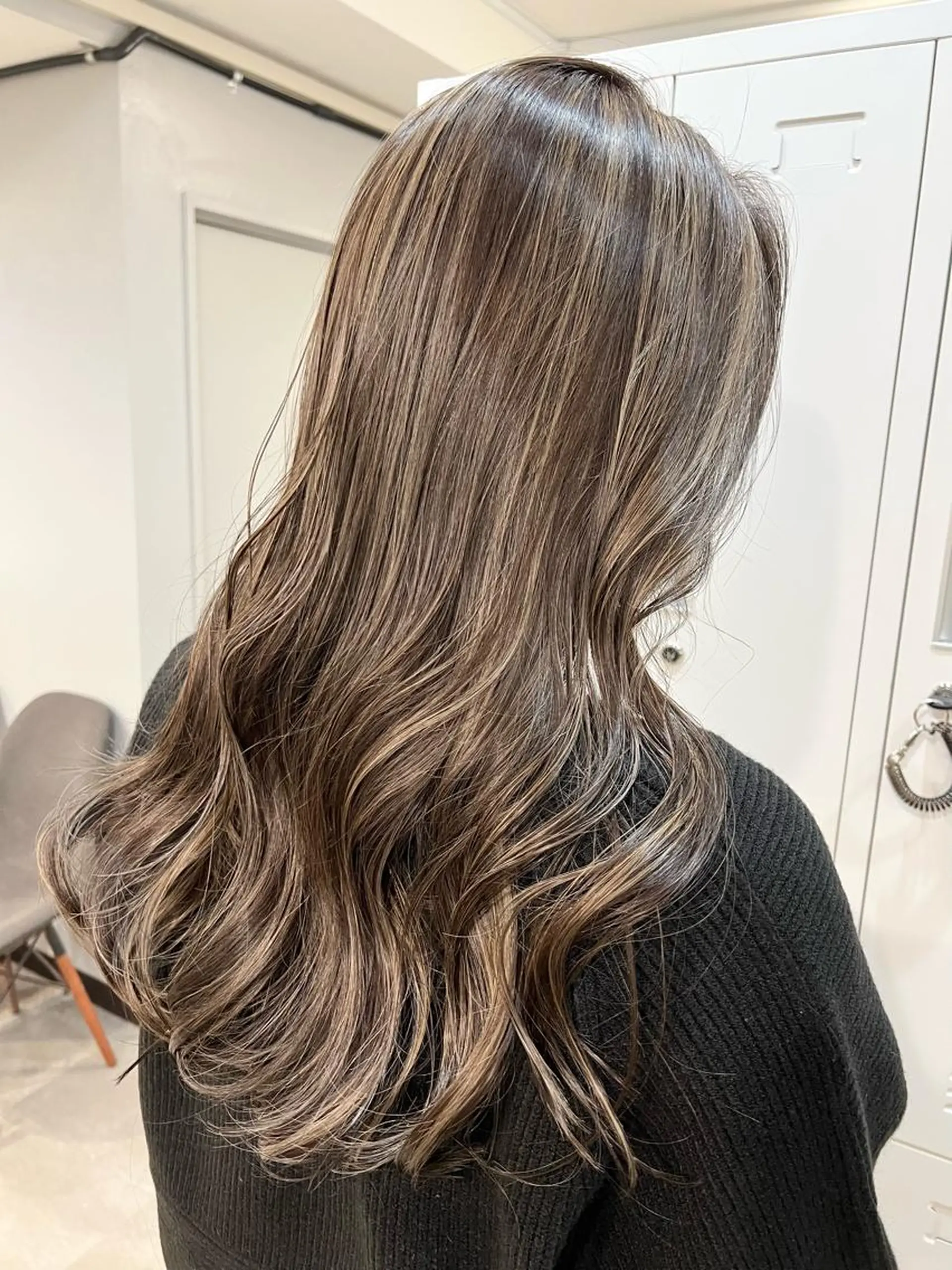 ロング ヘアカラー トリートメント KYOKO 【Bear】のヘアスタイル