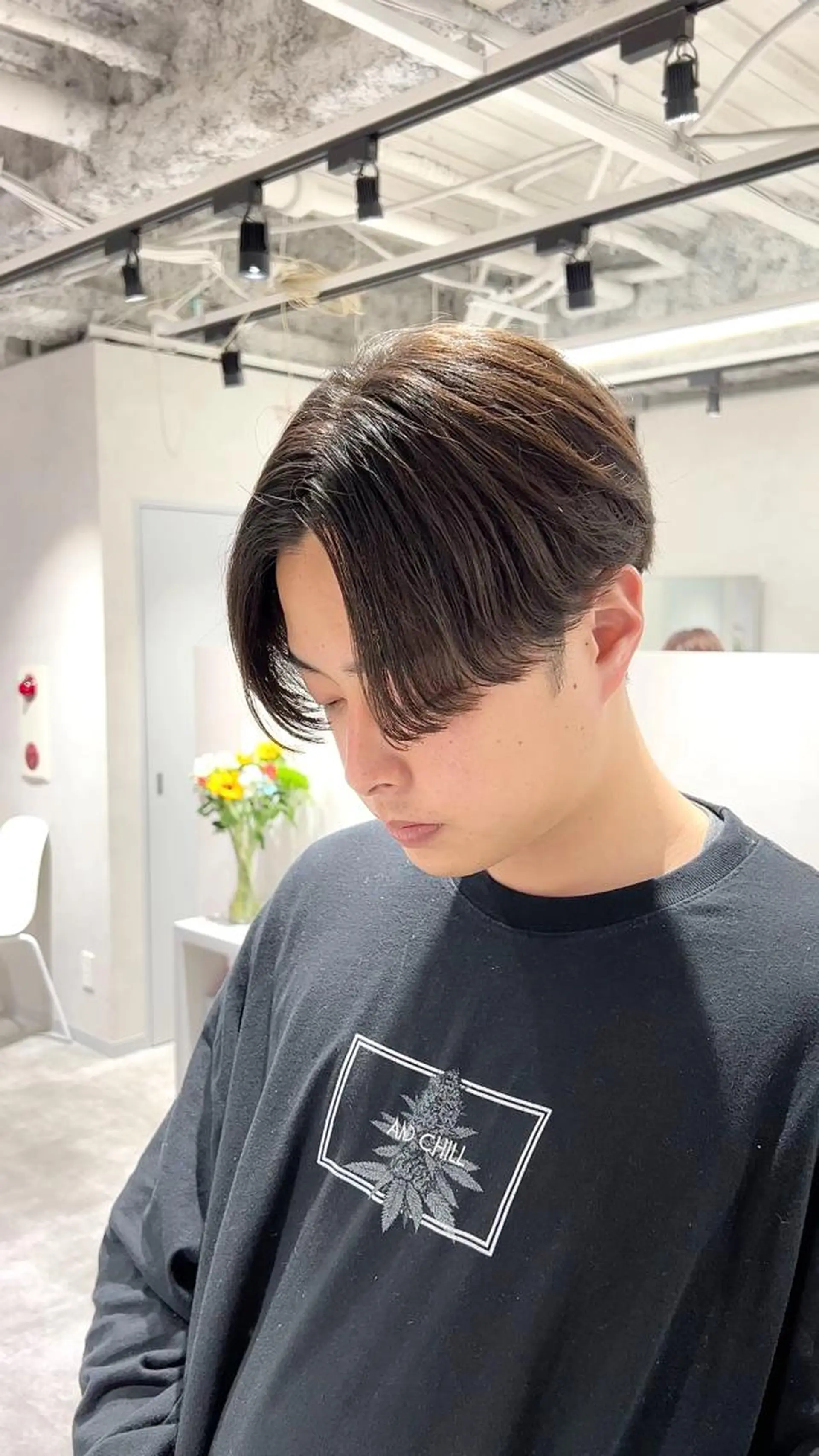 ショート 関西センターパート メンズモデル募集のヘアスタイル