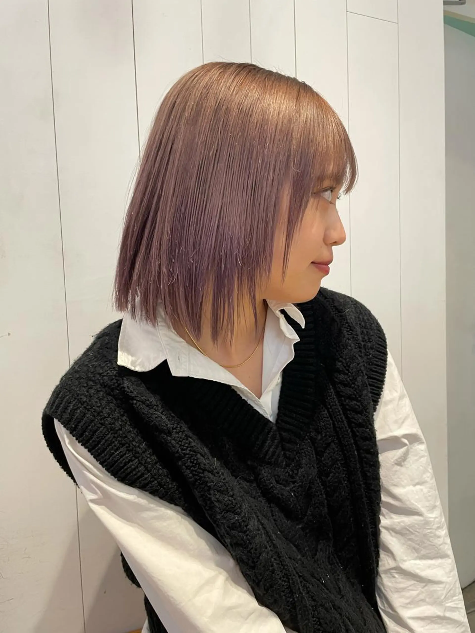 ミディアム たかはし はるかのヘアスタイル