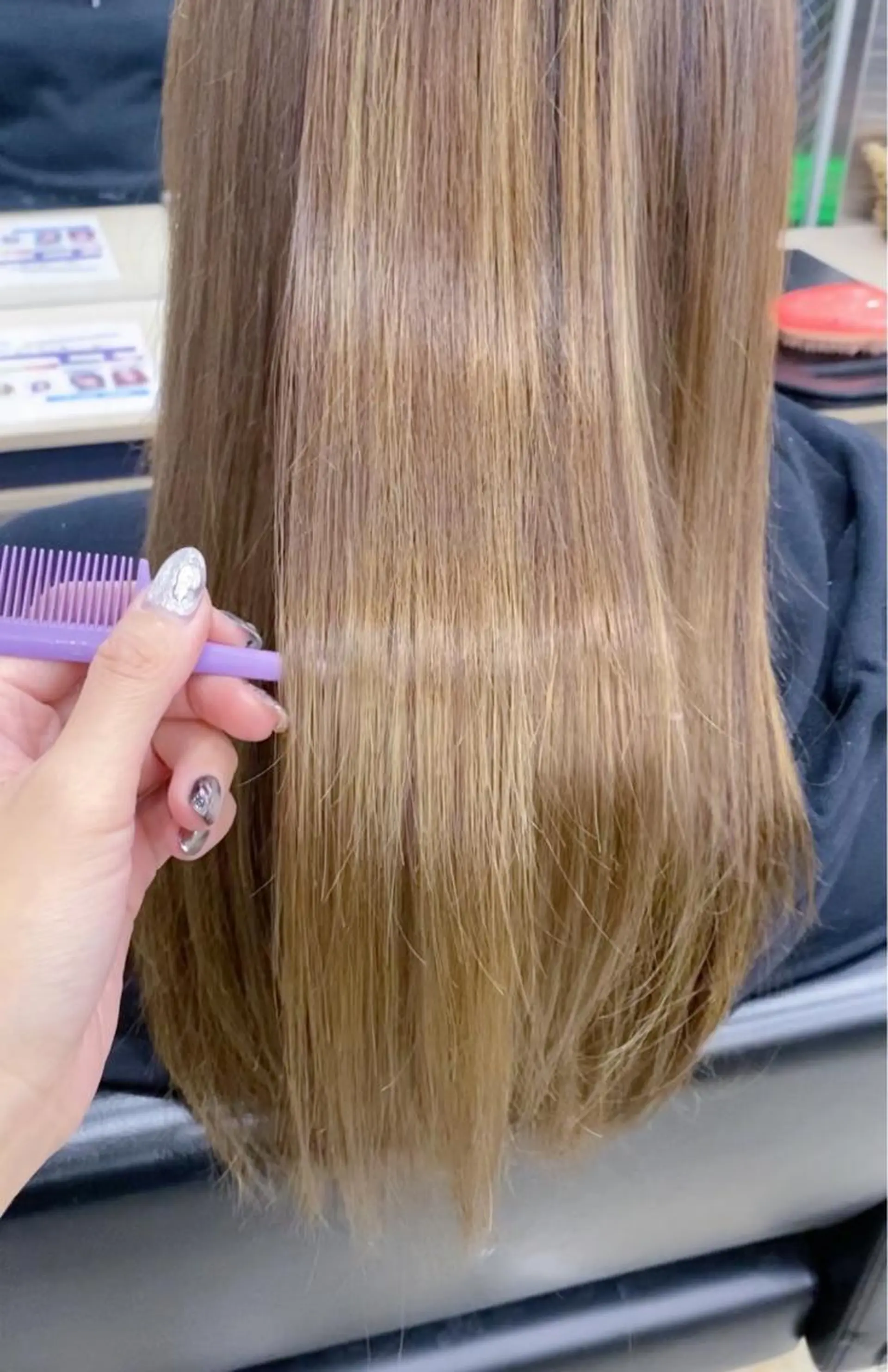 カラー カット ヘアカラー 縮毛矯正 レイヤーカット🪽 MARINA🦩のヘアスタイル