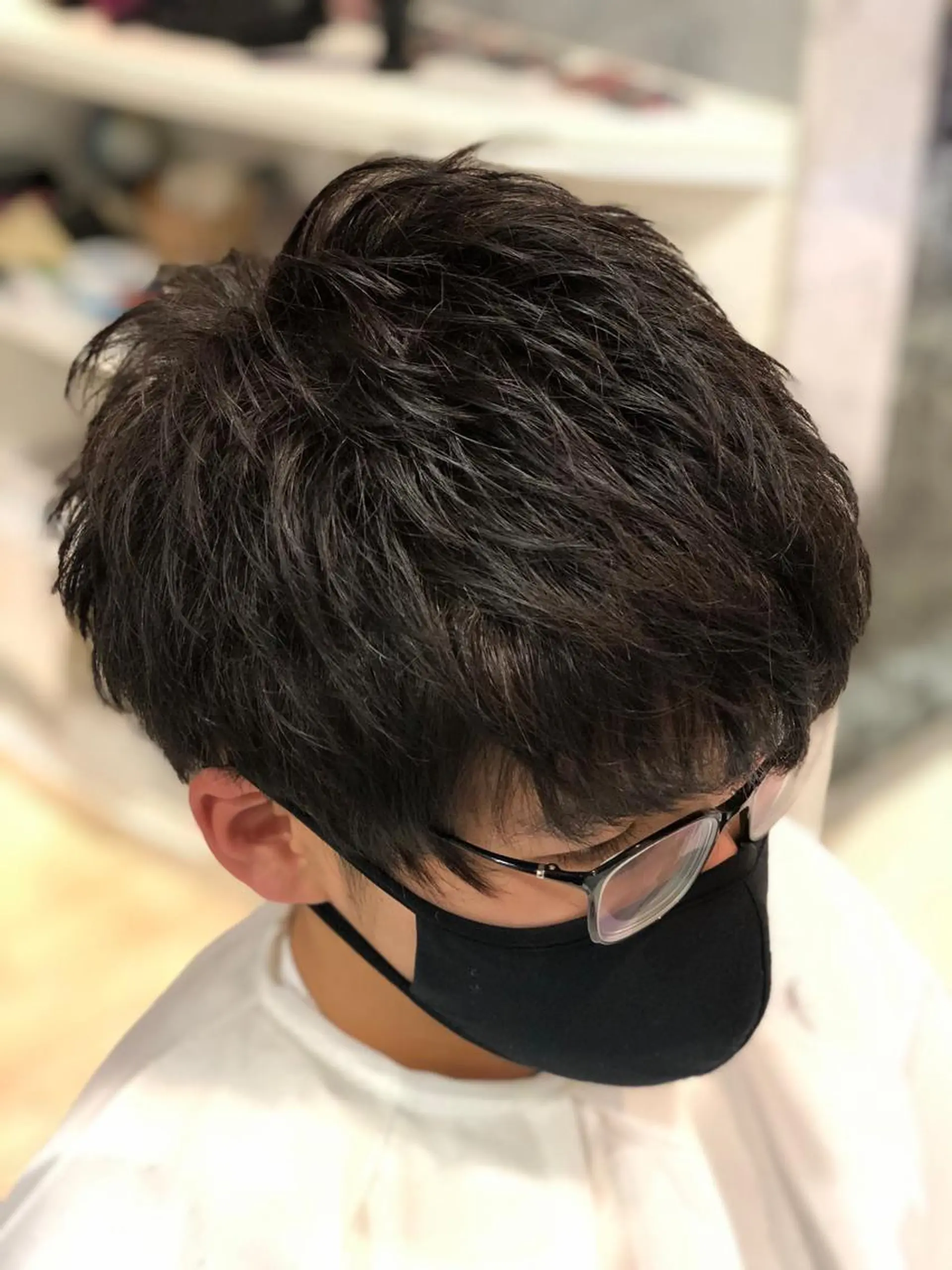 ショート カラー 中村 魁登のヘアスタイル