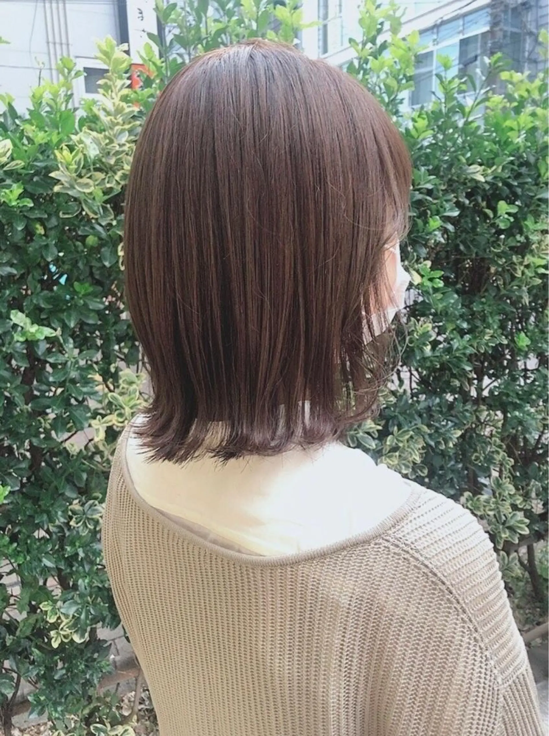 ショート カラー 透け感カラー🌿 小島 りなのヘアスタイル