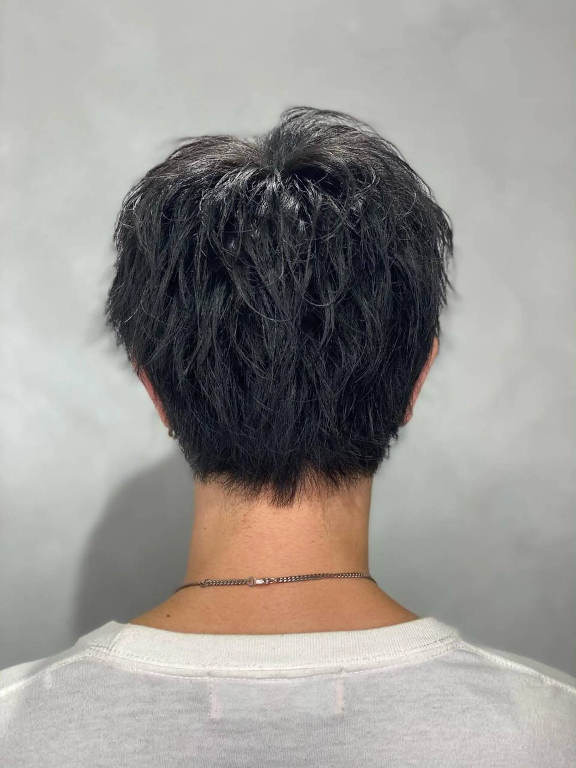 ショート メンズ 髪質改善/縮毛矯正 レイヤー/松川匠のヘアスタイル