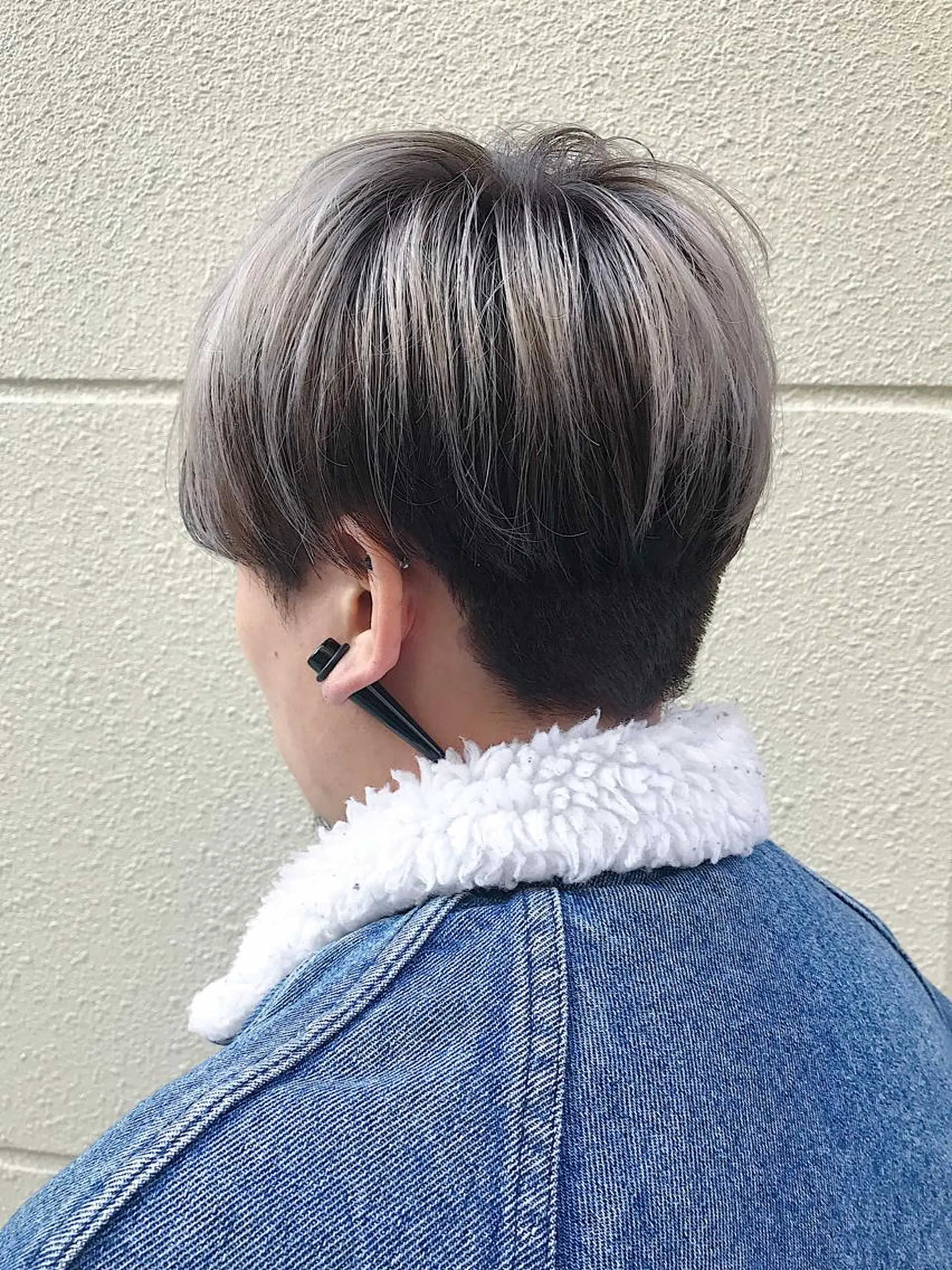 ショート カラー メンズ 山下 亮輔のヘアスタイル