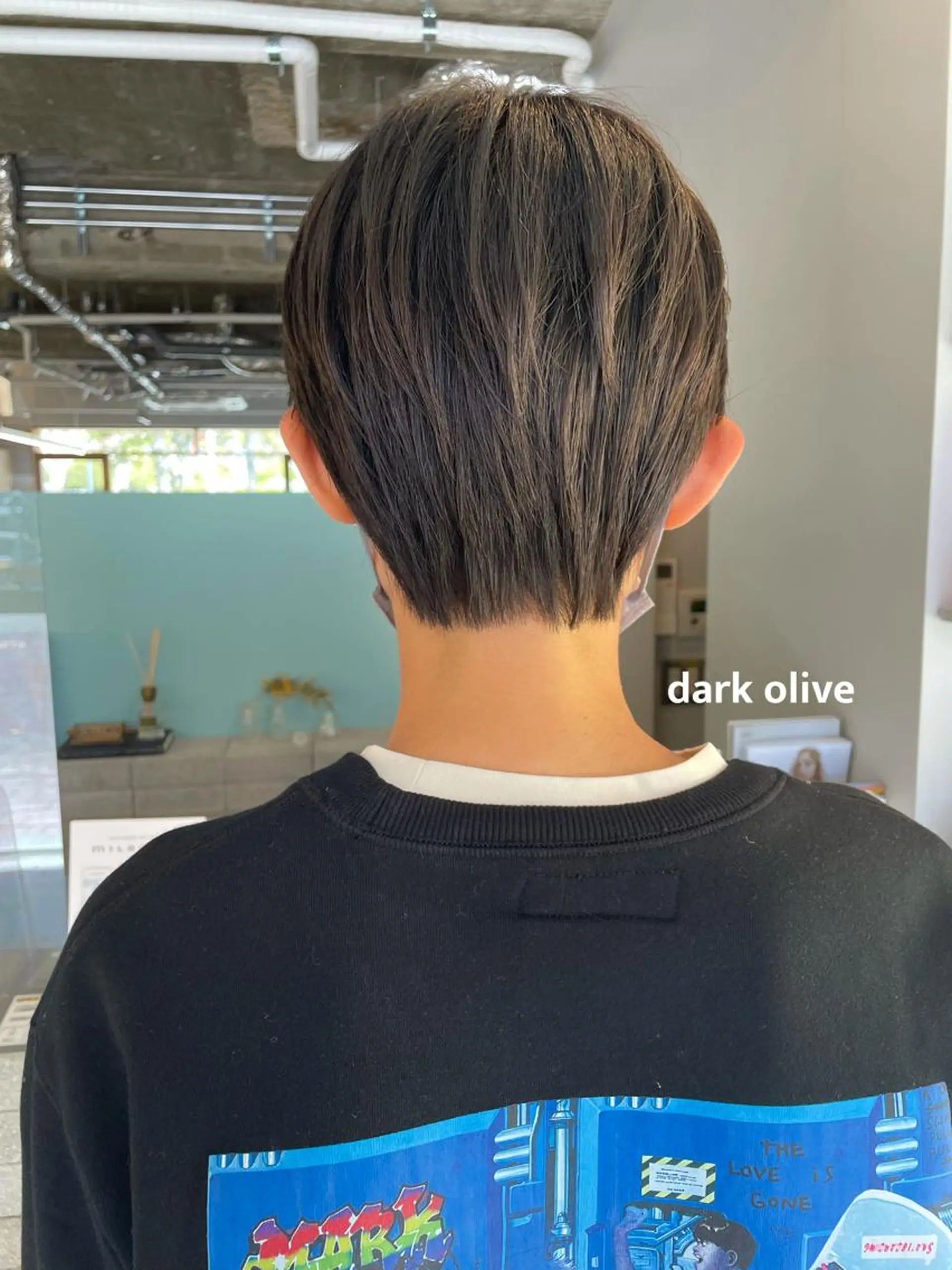 ショート カラー パーマ メンズ cipre miyabiのヘアスタイル