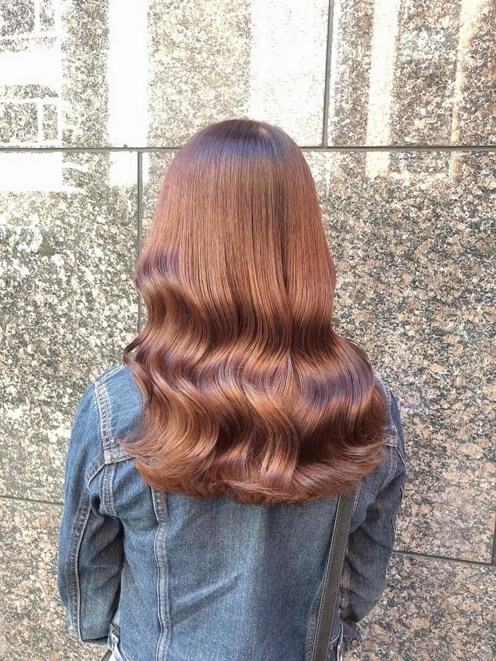 セミロング カラー カット トリートメント 縮毛矯正/ 髪質改善/浅見拓哉のヘアスタイル