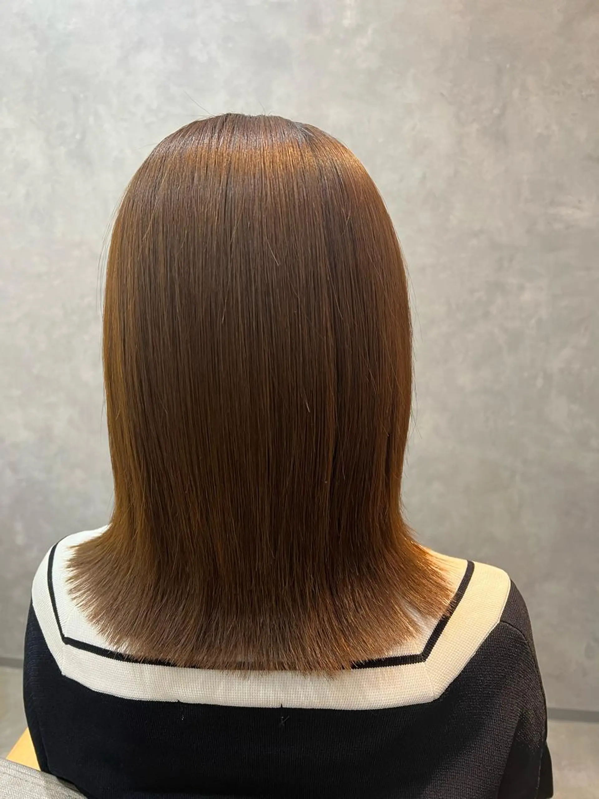 ミディアム 髪質改善 トリートメント 中村 ひなたのヘアスタイル