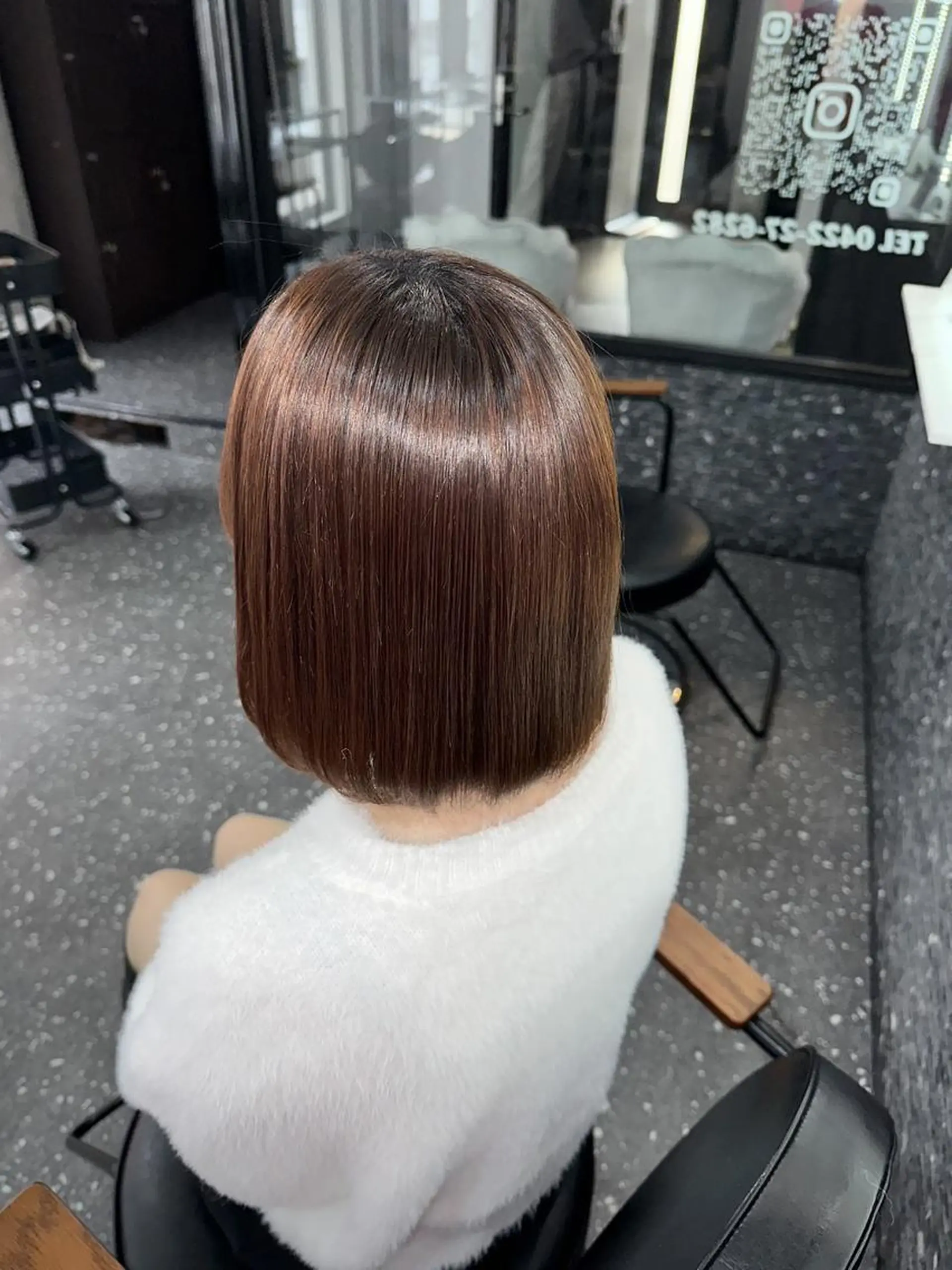 カラー ロング カット ヘアカラー 縮毛矯正 トリートメント 髪質改善⭐️縮毛矯正 中野⭐️Rinaのヘアスタイル