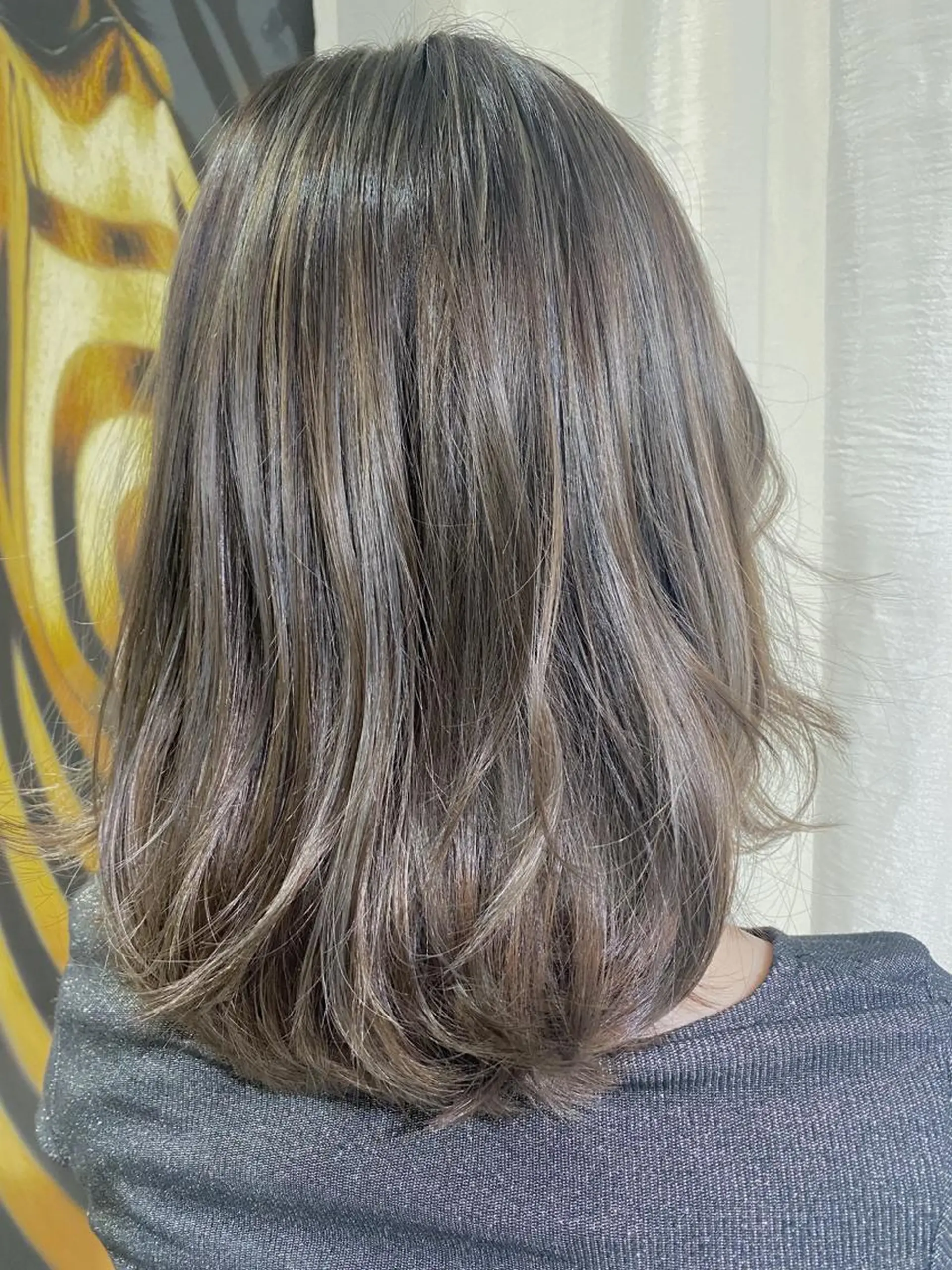 カラー ジャニヲタ美容師 推しカラー中平海帆のヘアスタイル