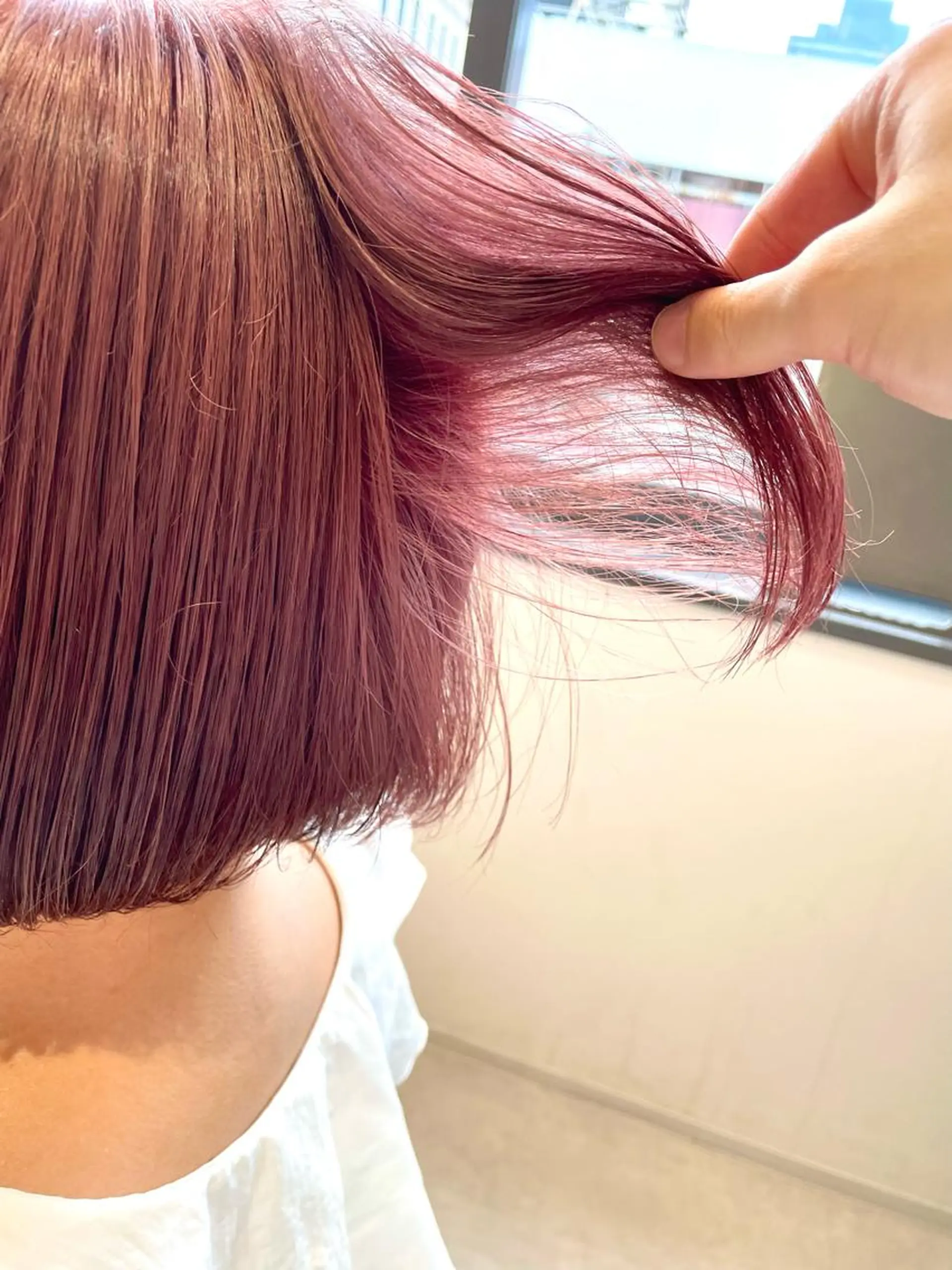 ミディアム ウサミ/髪質改善 酸性ストレート🌈のヘアスタイル