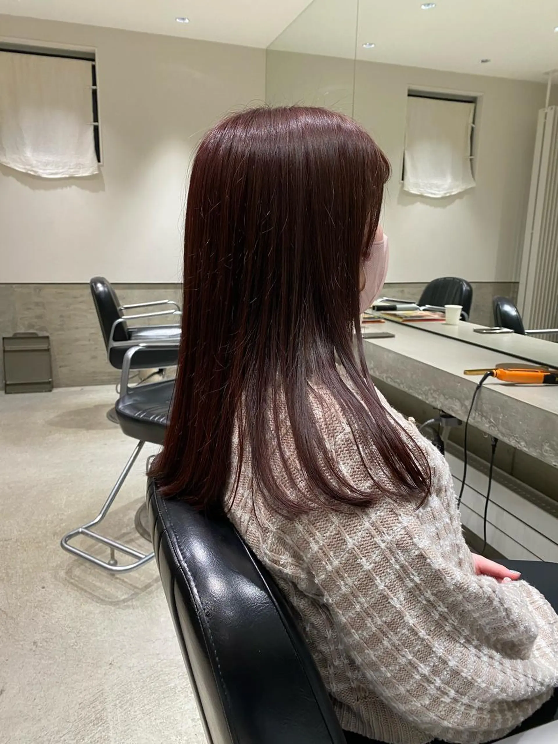 ロング カット🩵 りこのヘアスタイル