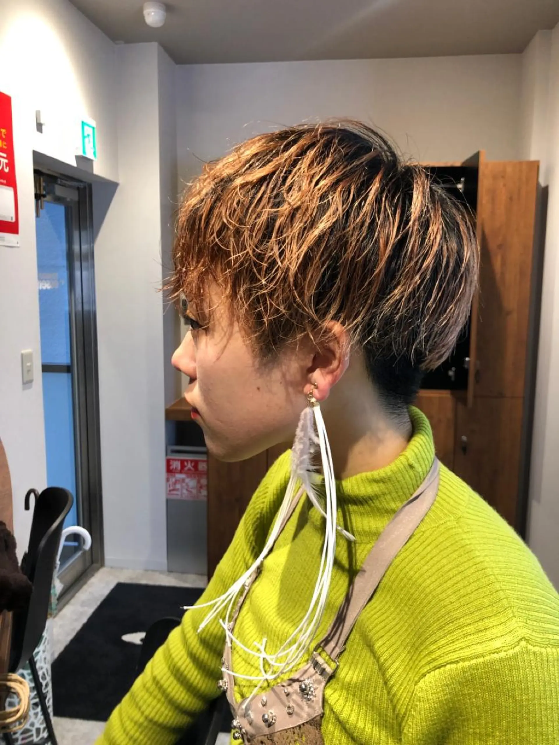 ショート カラー レイヤー,ボブ / 彩未のヘアスタイル