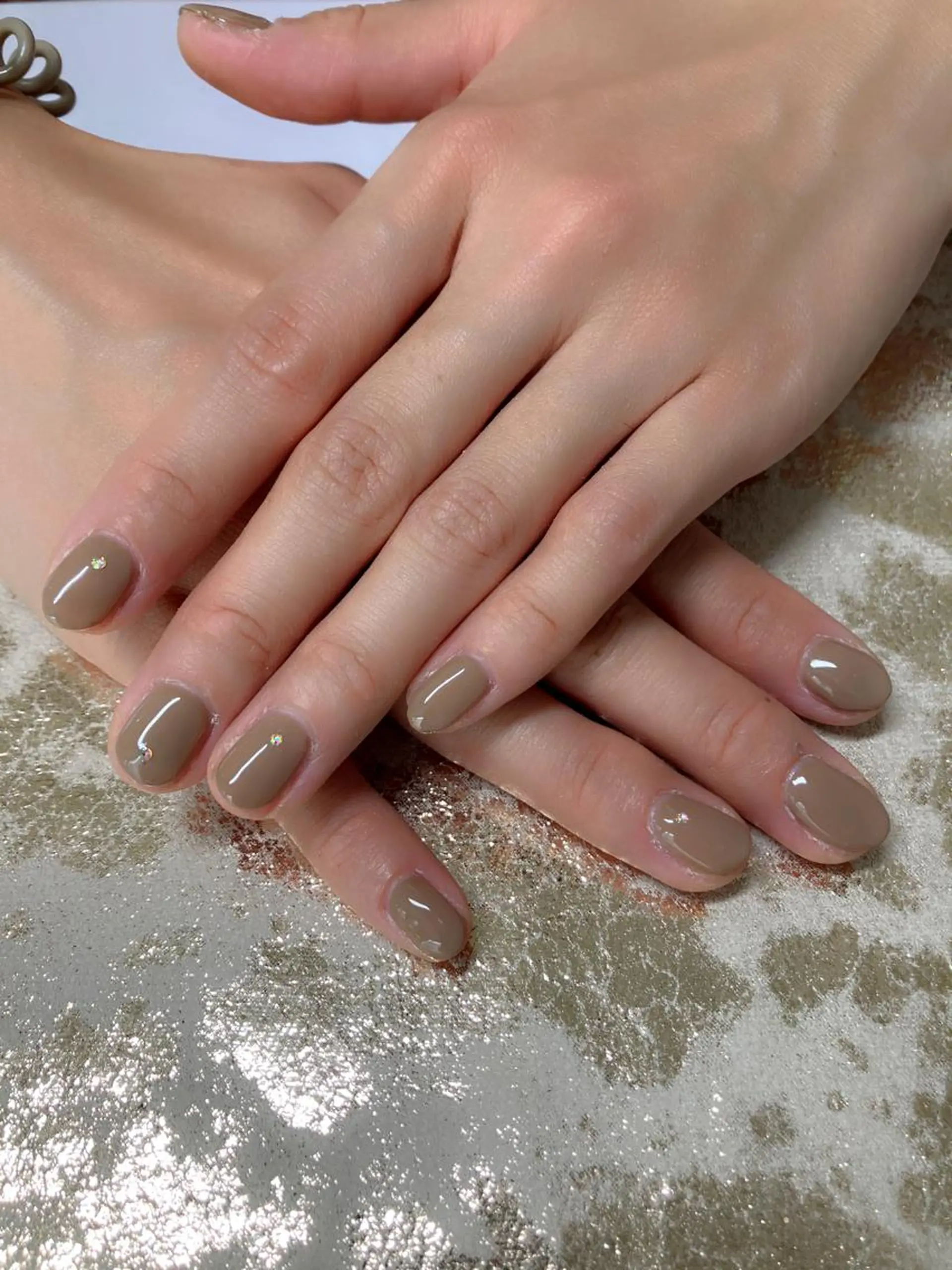 ネイル ストーンネイル komohana salon🌺のネイルデザイン