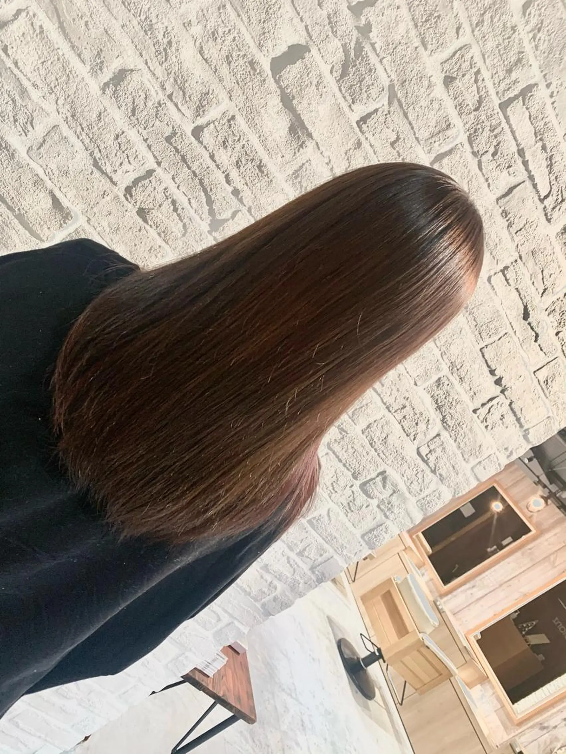 ロング カラー ヘアカラー トリートメント 河村 健太のヘアスタイル