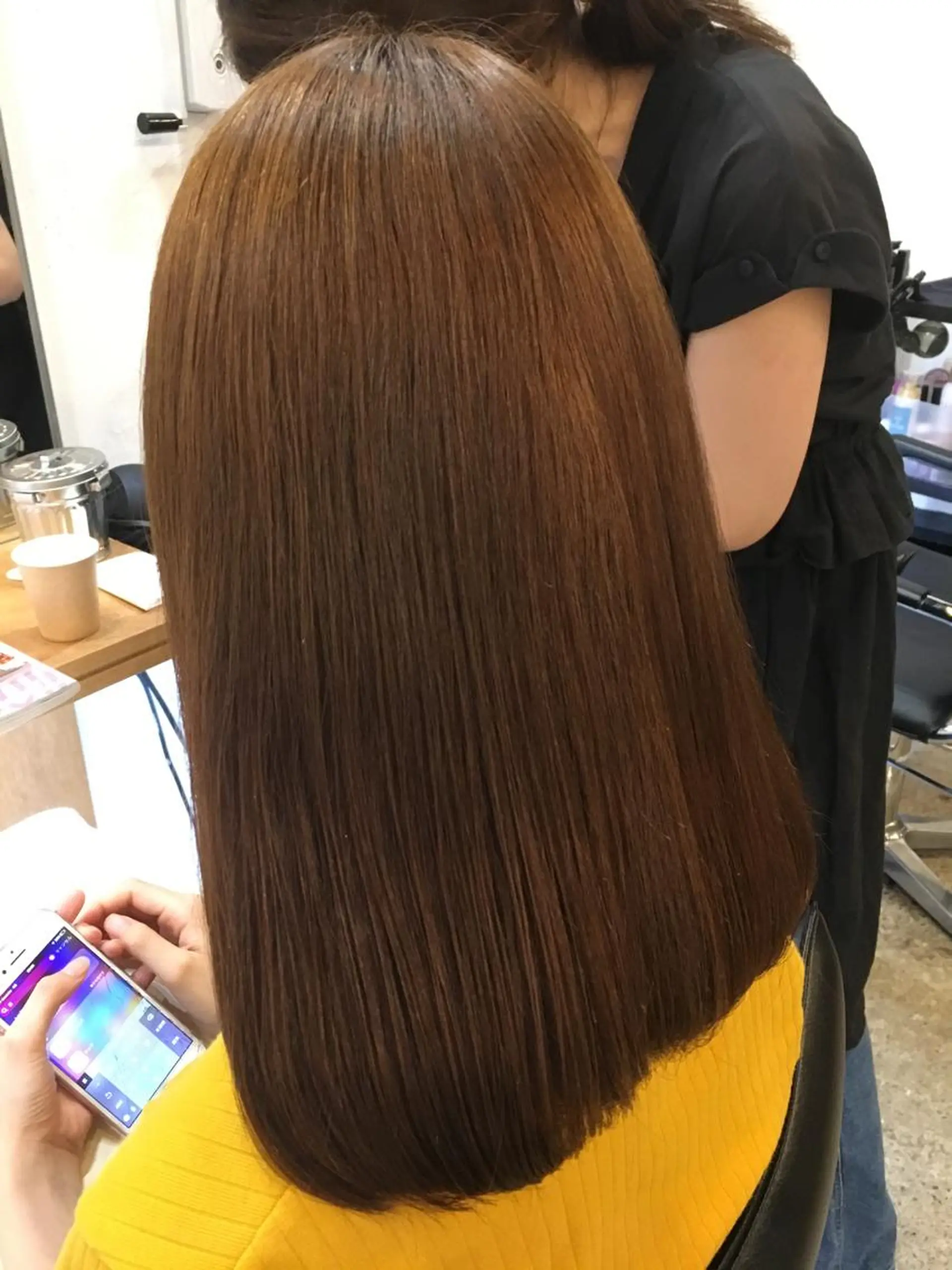 ミディアム カラー 縮毛矯正 メンズ眉毛ITSUK Iメンズ専門　新宿の眉毛・アイブロウイメージ