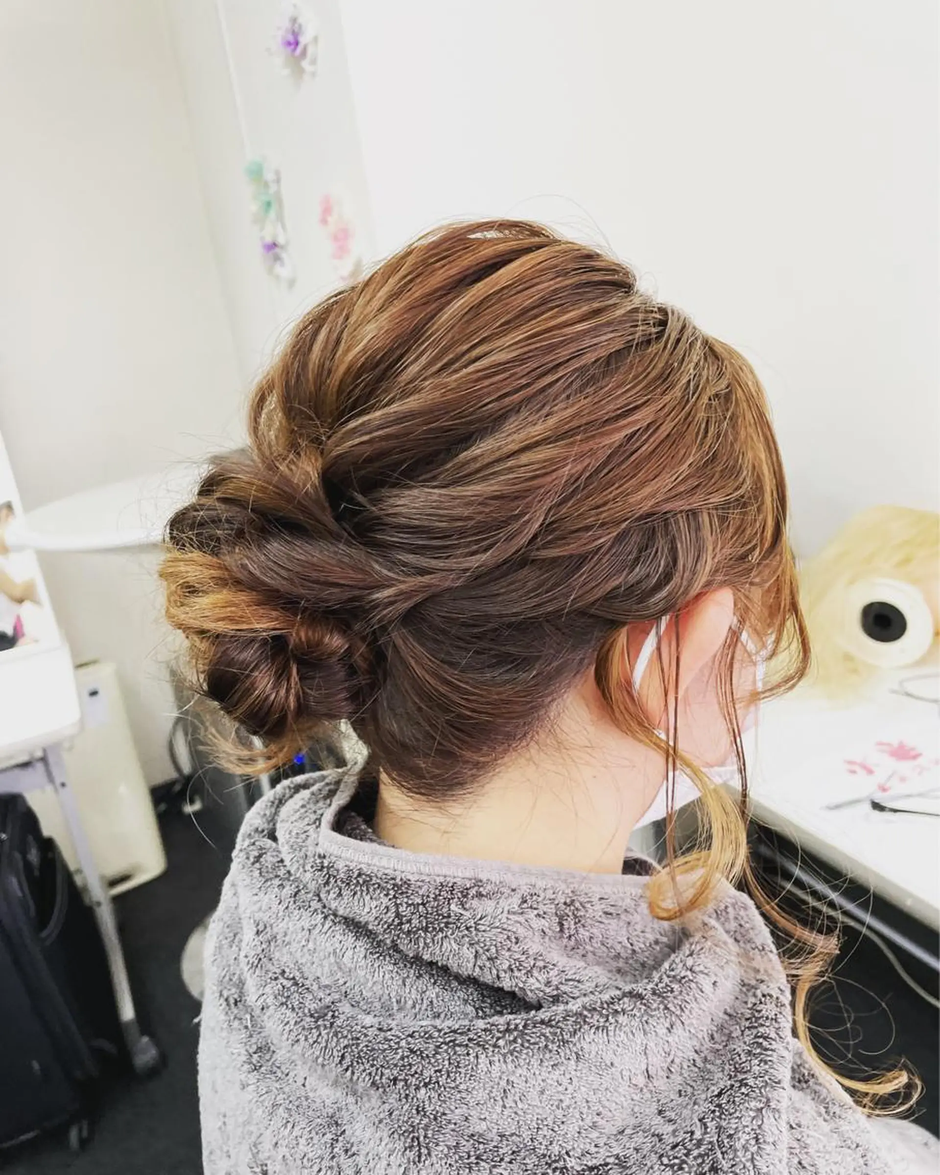 セミロング ヘアアレンジ ヘアセット 24beauty /nanamiの眉毛・アイブロウイメージ