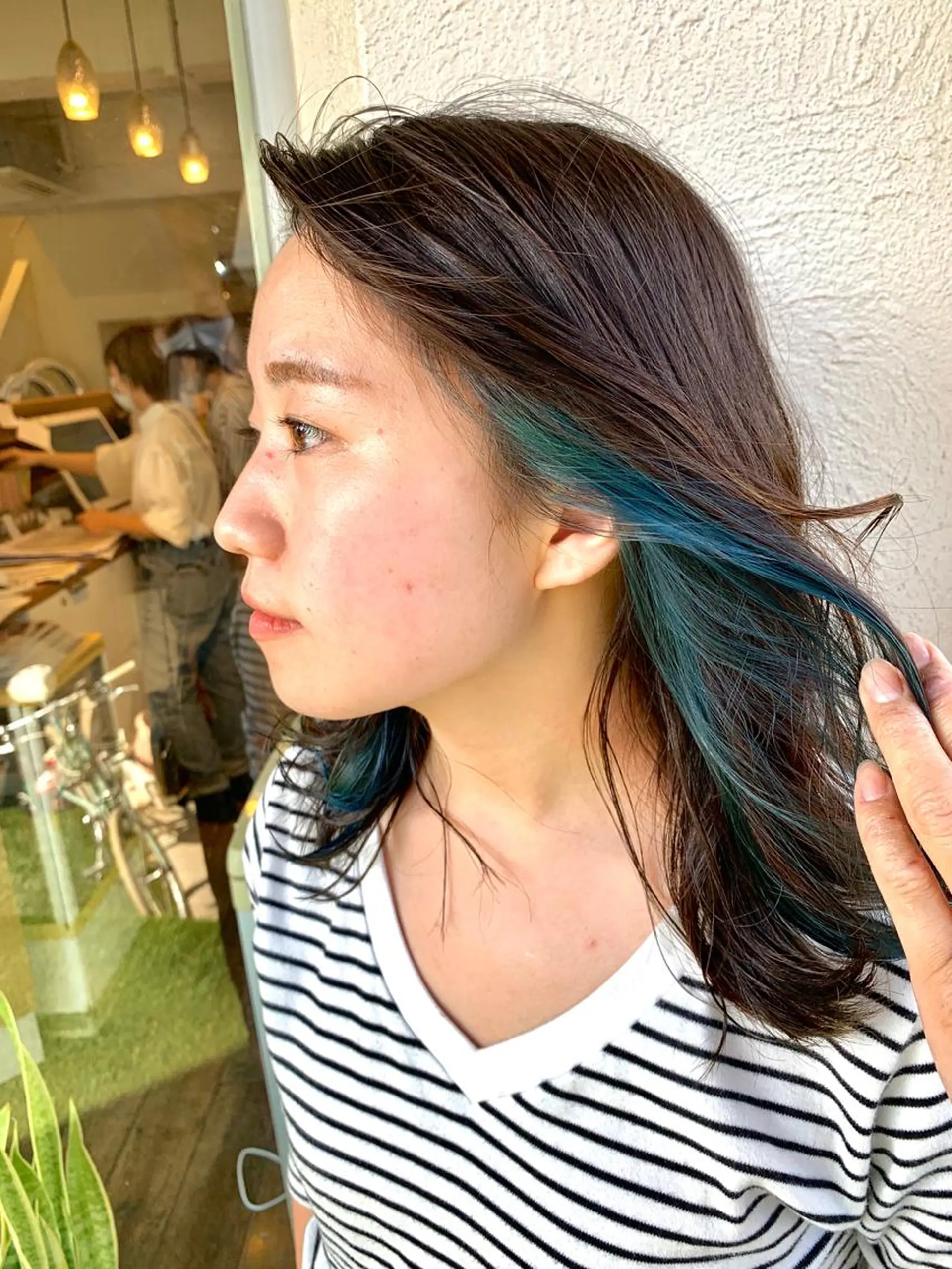 ミディアム 小杉輝/ショート /艶カラー✨のヘアスタイル