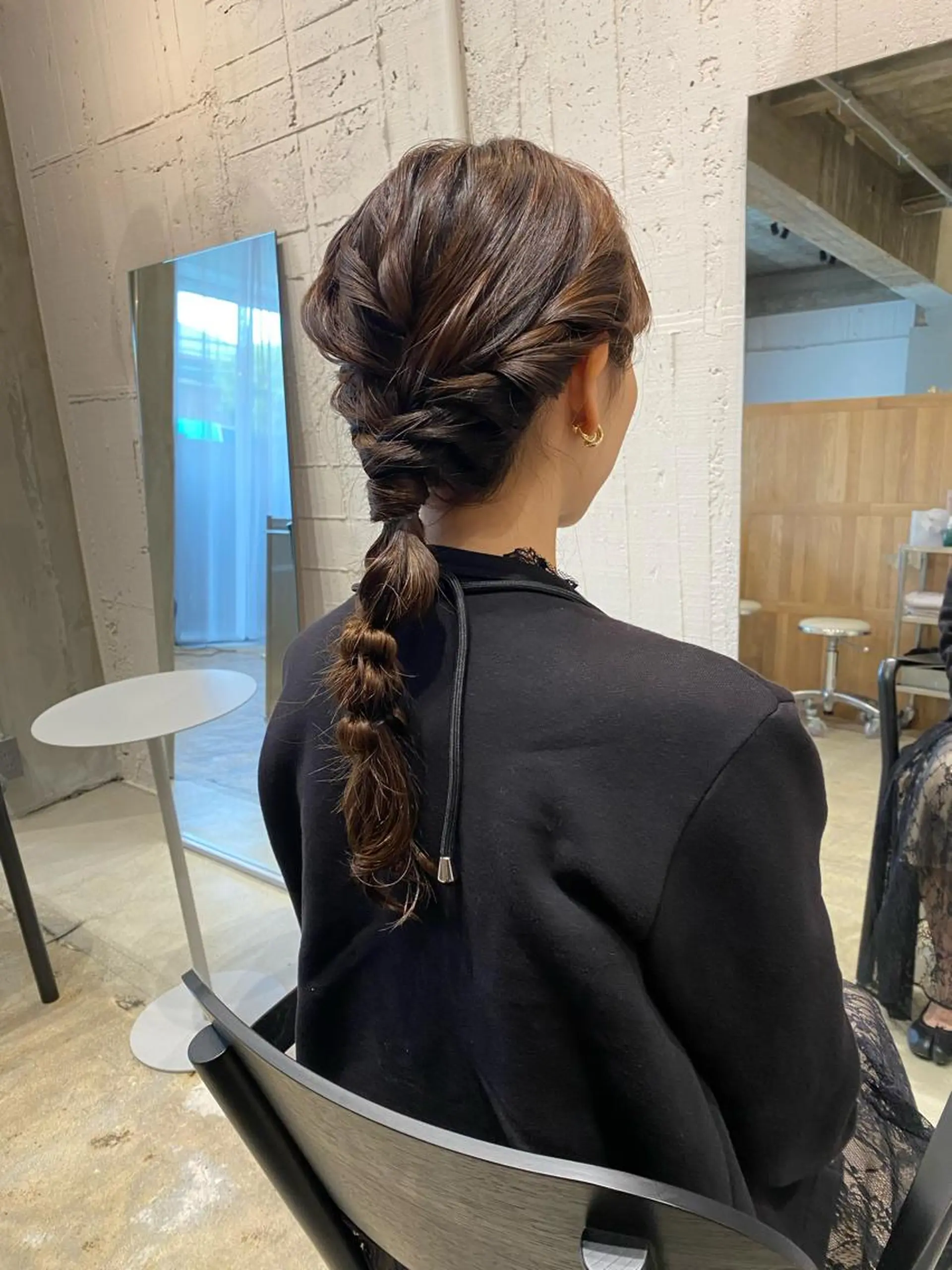 ロング レイヤーカット/ ダブルカラーサクライのヘアスタイル