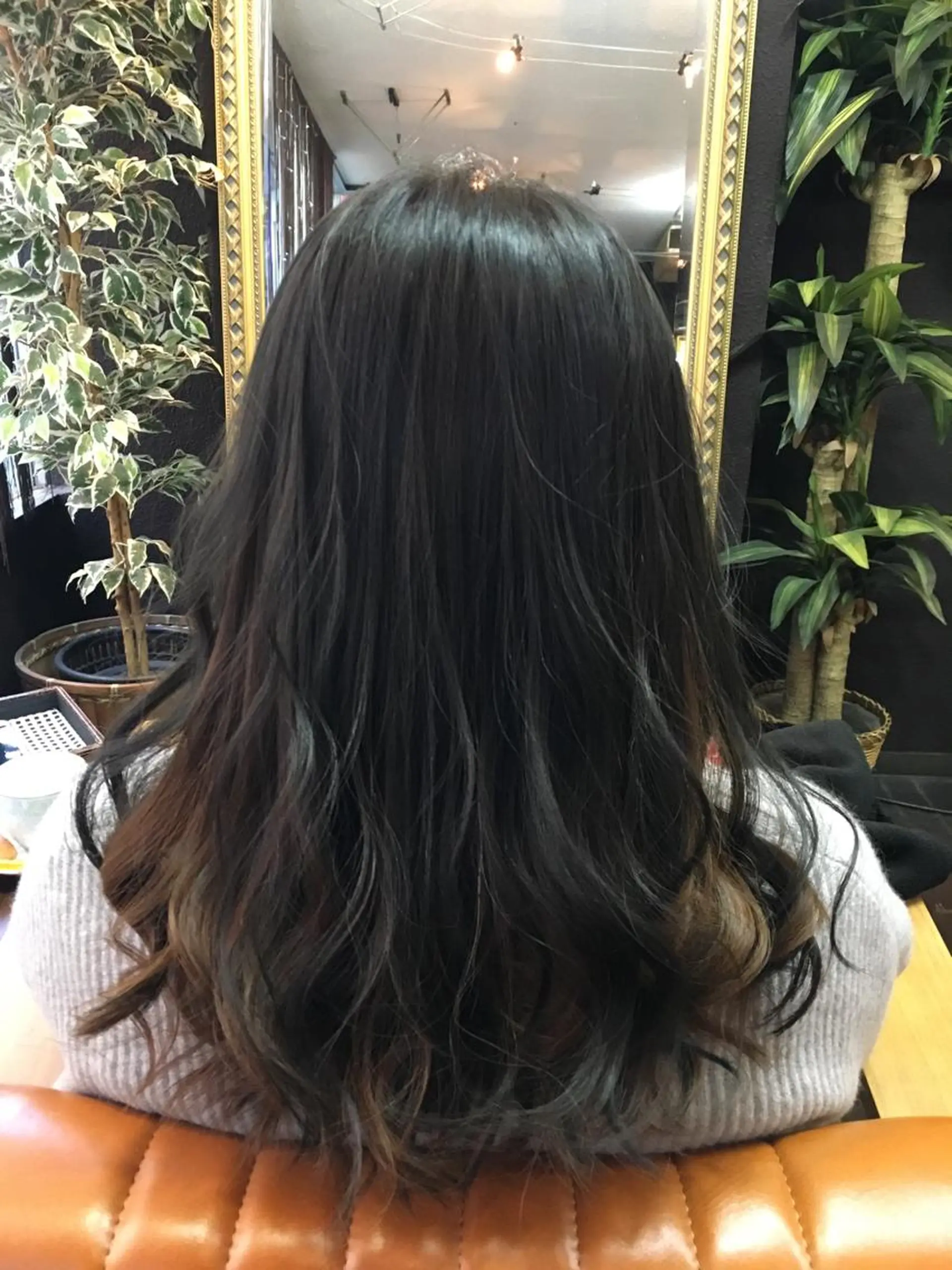 セミロング カラー カジムラ Hのヘアスタイル