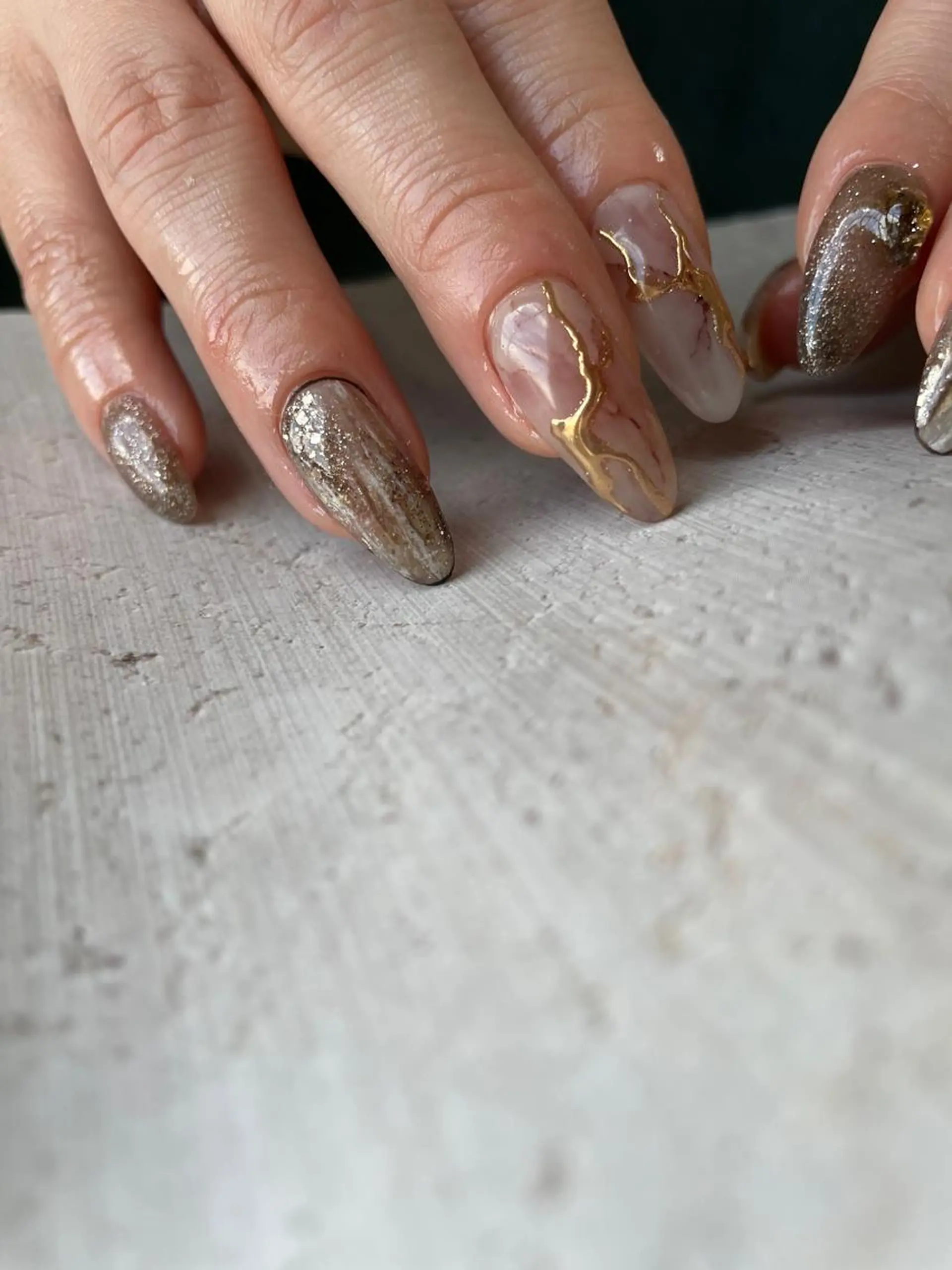 ネイル ネイルアトリエアミュ 🫧wakanaのネイルデザイン