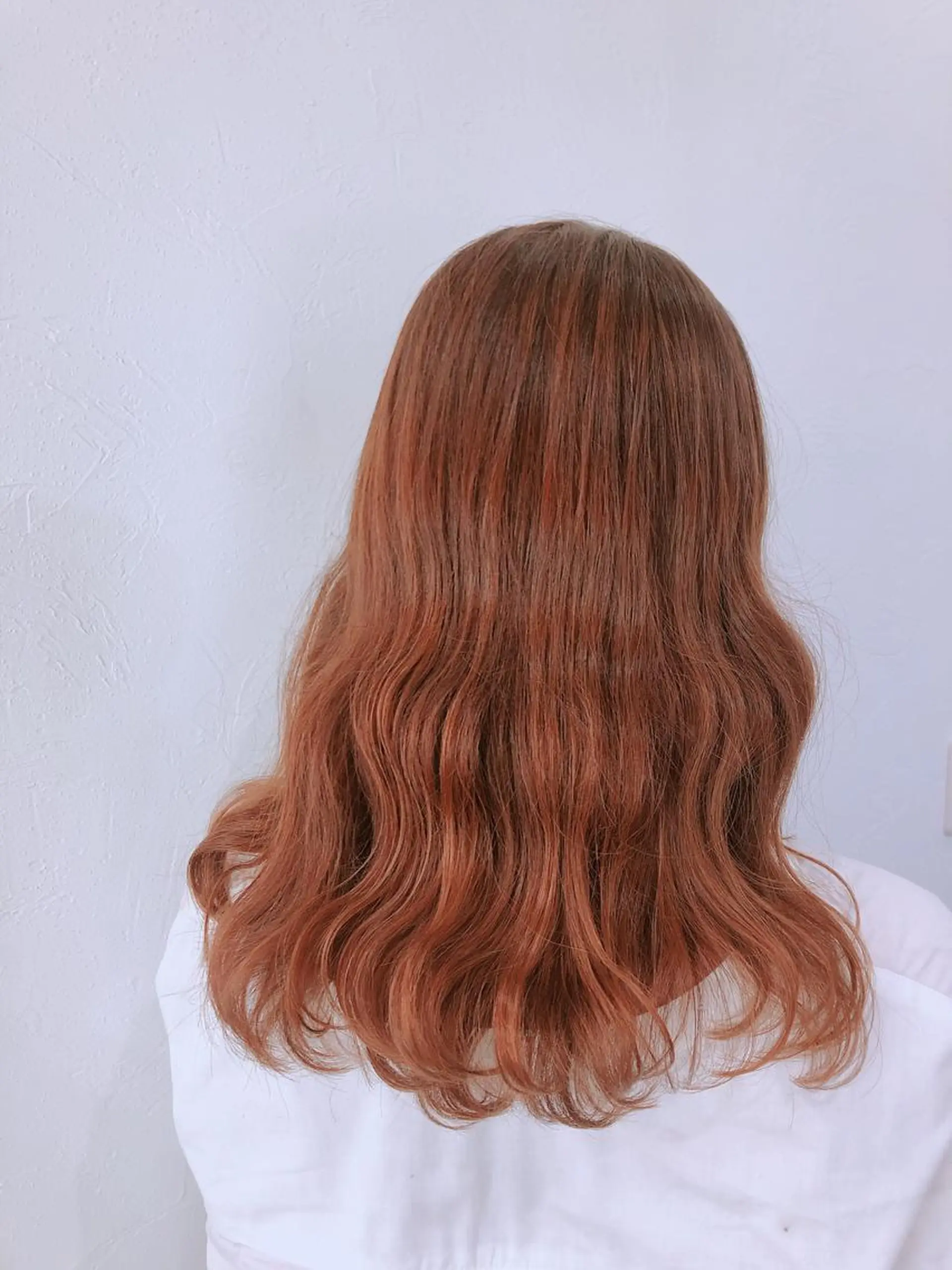 セミロング かわい りなのヘアスタイル