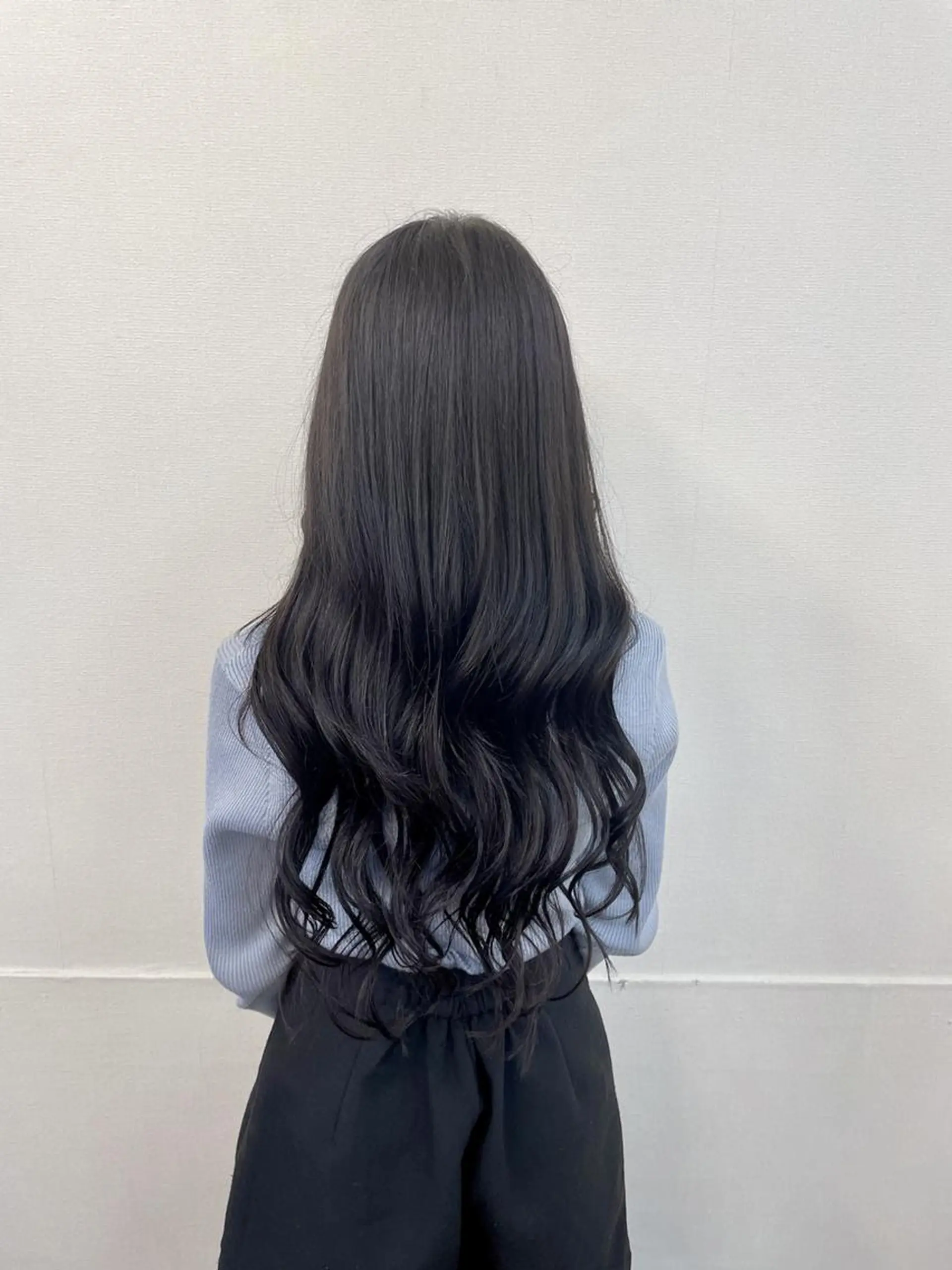 ロング 編み込みエクステ エクステ ロング エクステ インヘアー/美容院 /下伊福店/﨑山瑠依のヘアスタイル